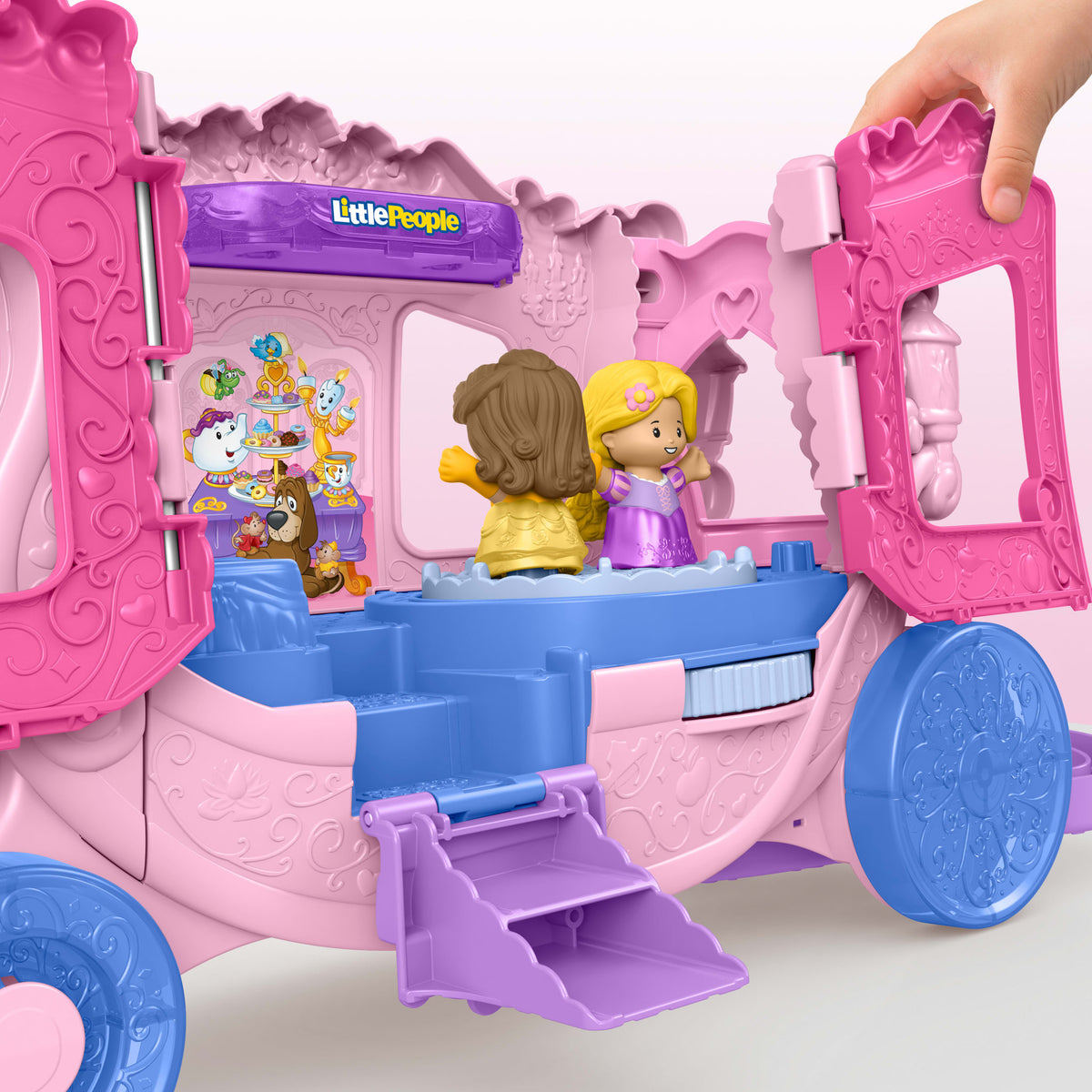 Fisher-Price Little People Disney Princess Pull Along Carriage