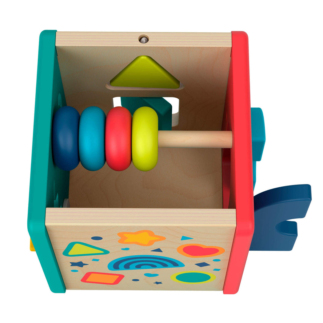 Fisher-Price Wooden Activity Cube - 3
