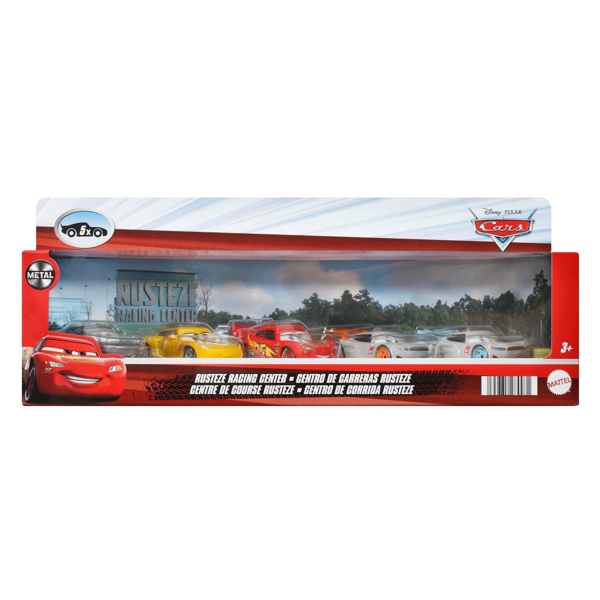 Disney Pixar Cars Travelin' Team Rusteze Racing Centre 5 Pack ...