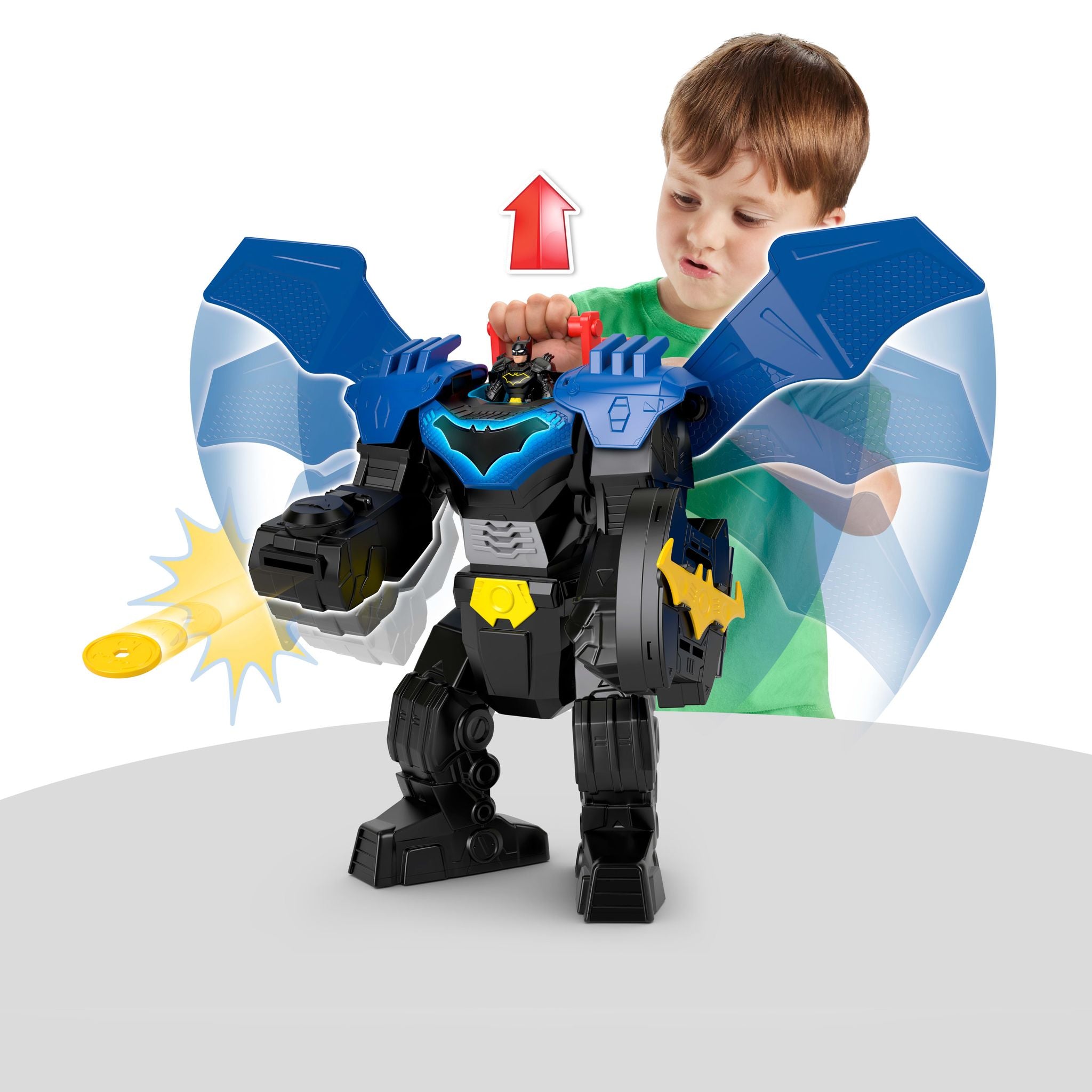 Fisher-Price Imaginext DC Super Friends Flight Mech & Batman Figure