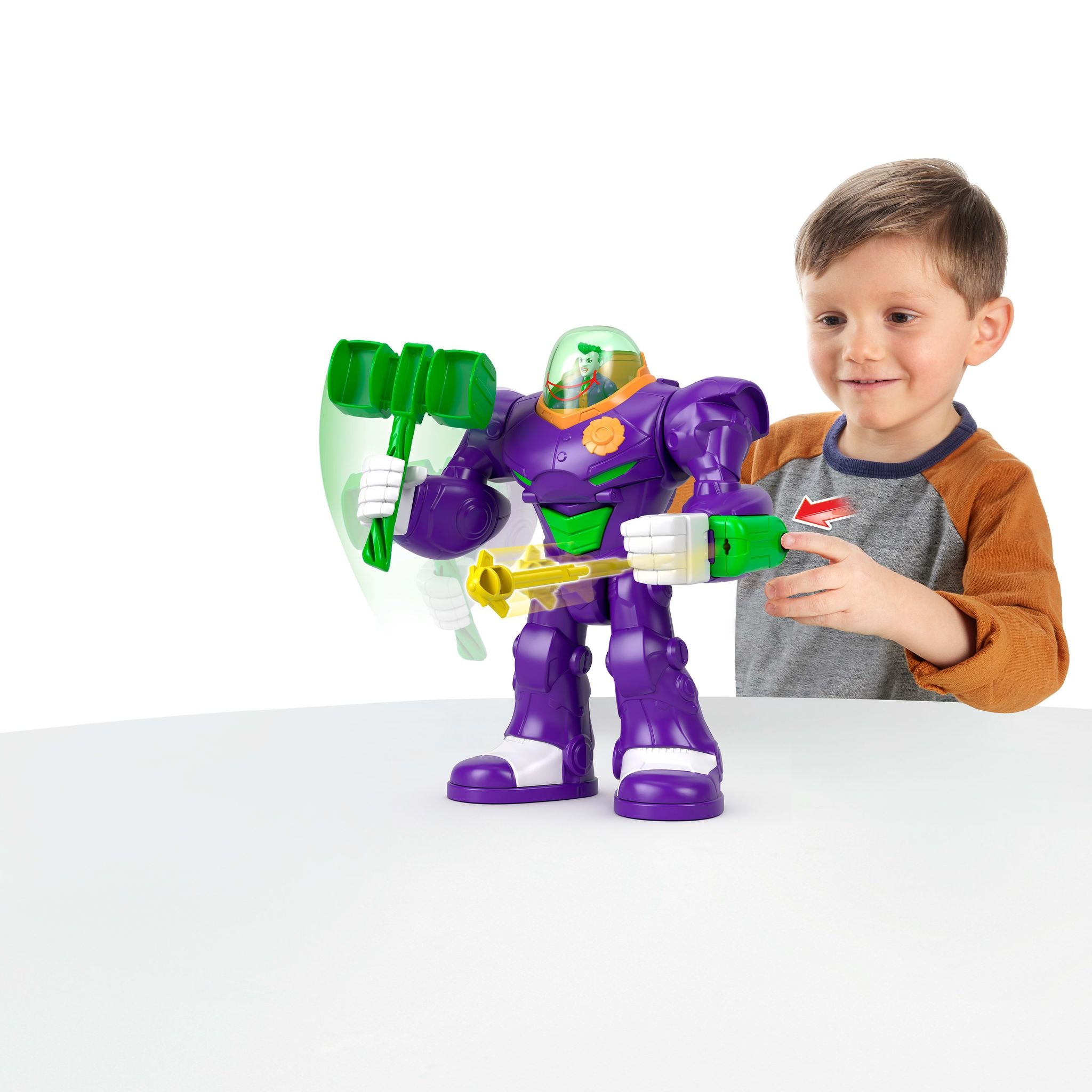 Fisher-Price Imaginext DC Super Friends Hammer Mech & Joker Figure