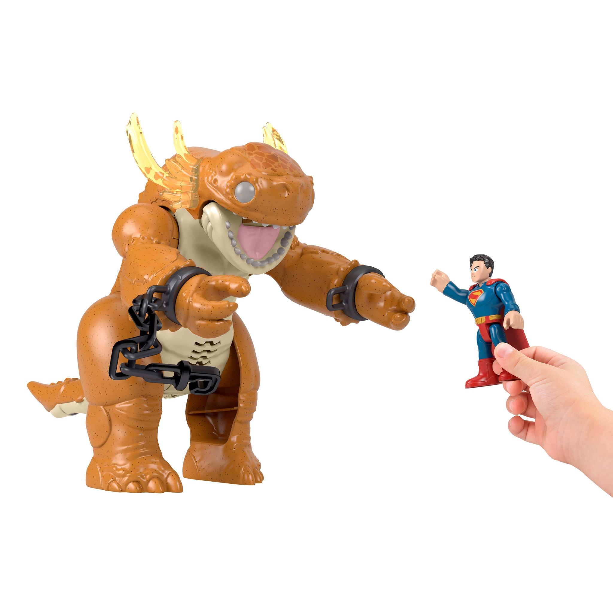 Fisher-Price Imaginext DC Super Friends Kaiju & Superman Figure