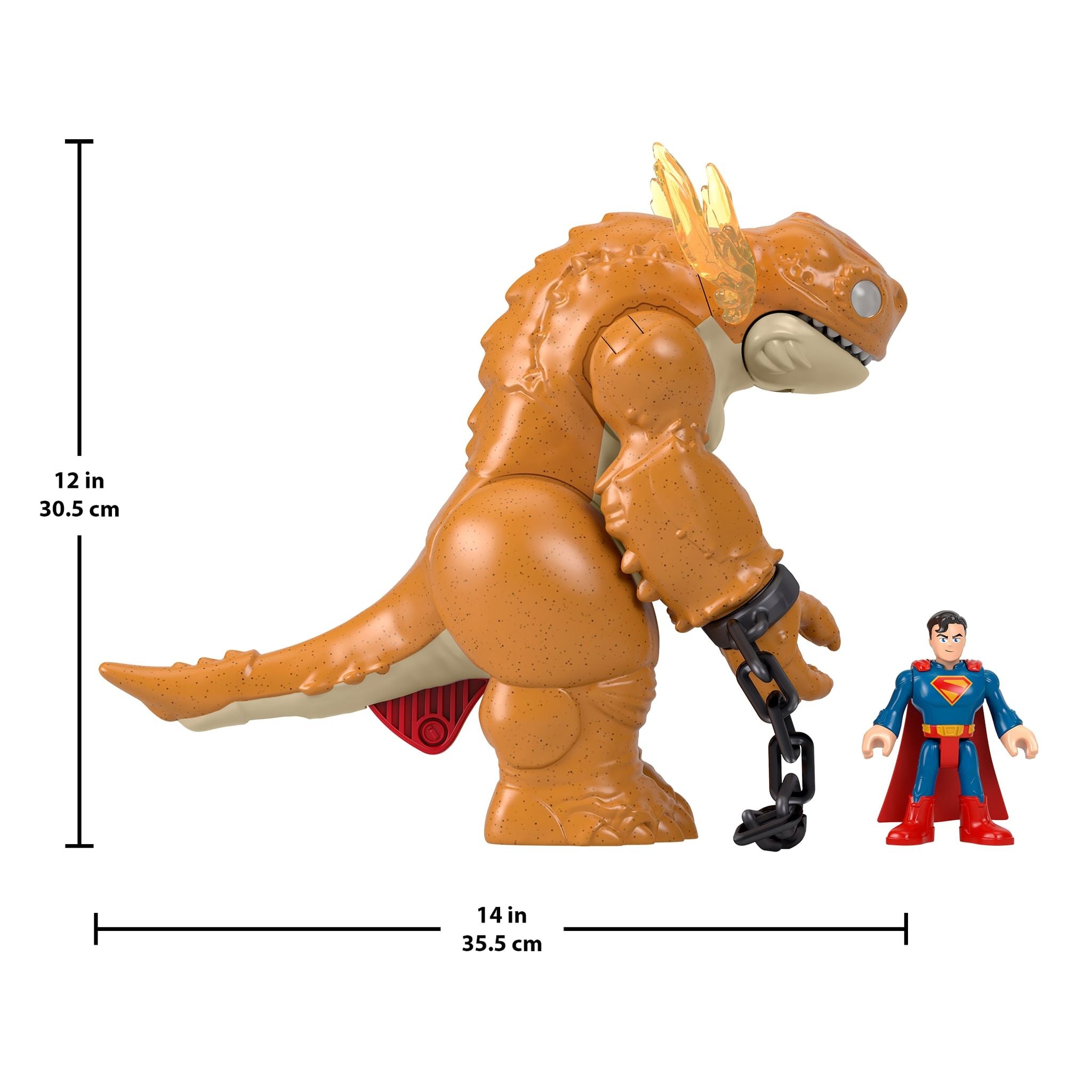 Fisher-Price Imaginext DC Super Friends Kaiju & Superman Figure