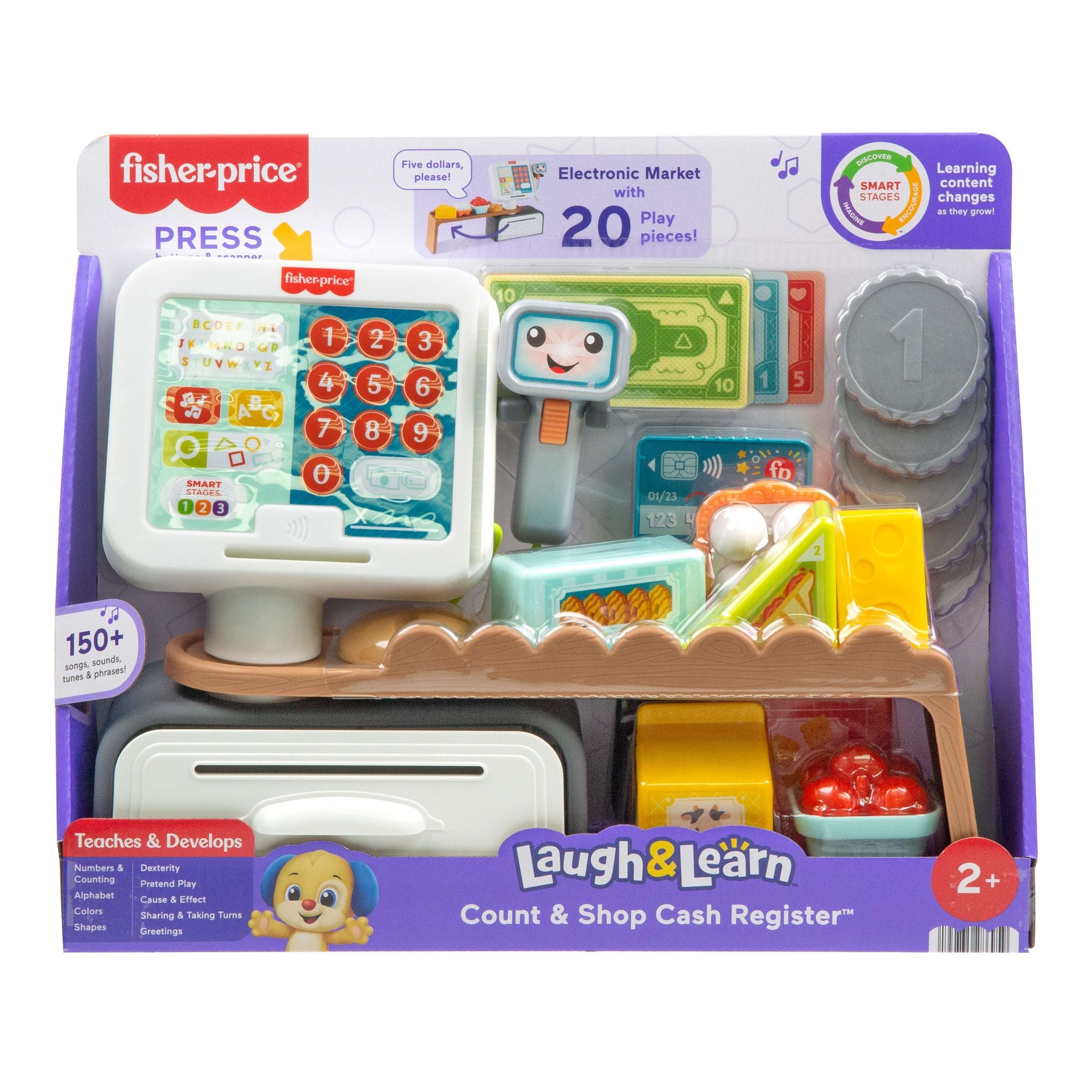 Fisher-Price Laugh & Learn Count & Shop Cash Register
