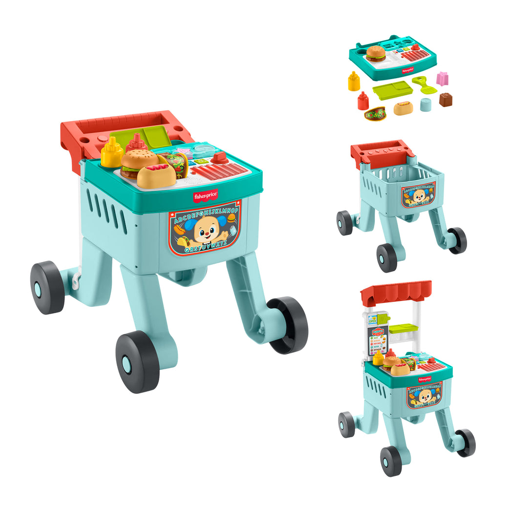 Fisher-Price Laugh & Learn Snack Cart Walker - 1