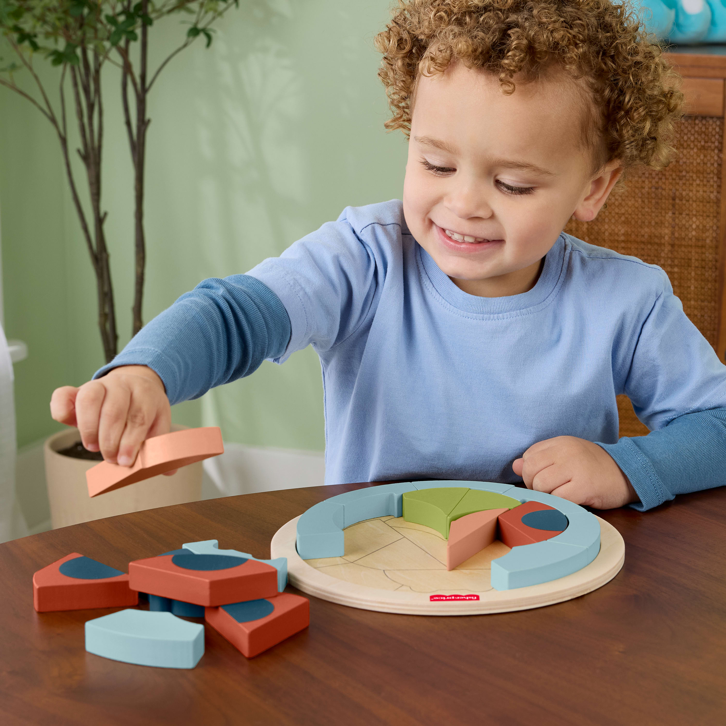 Fisher-Price Tiny Garden Wooden Lady Bug Puzzle