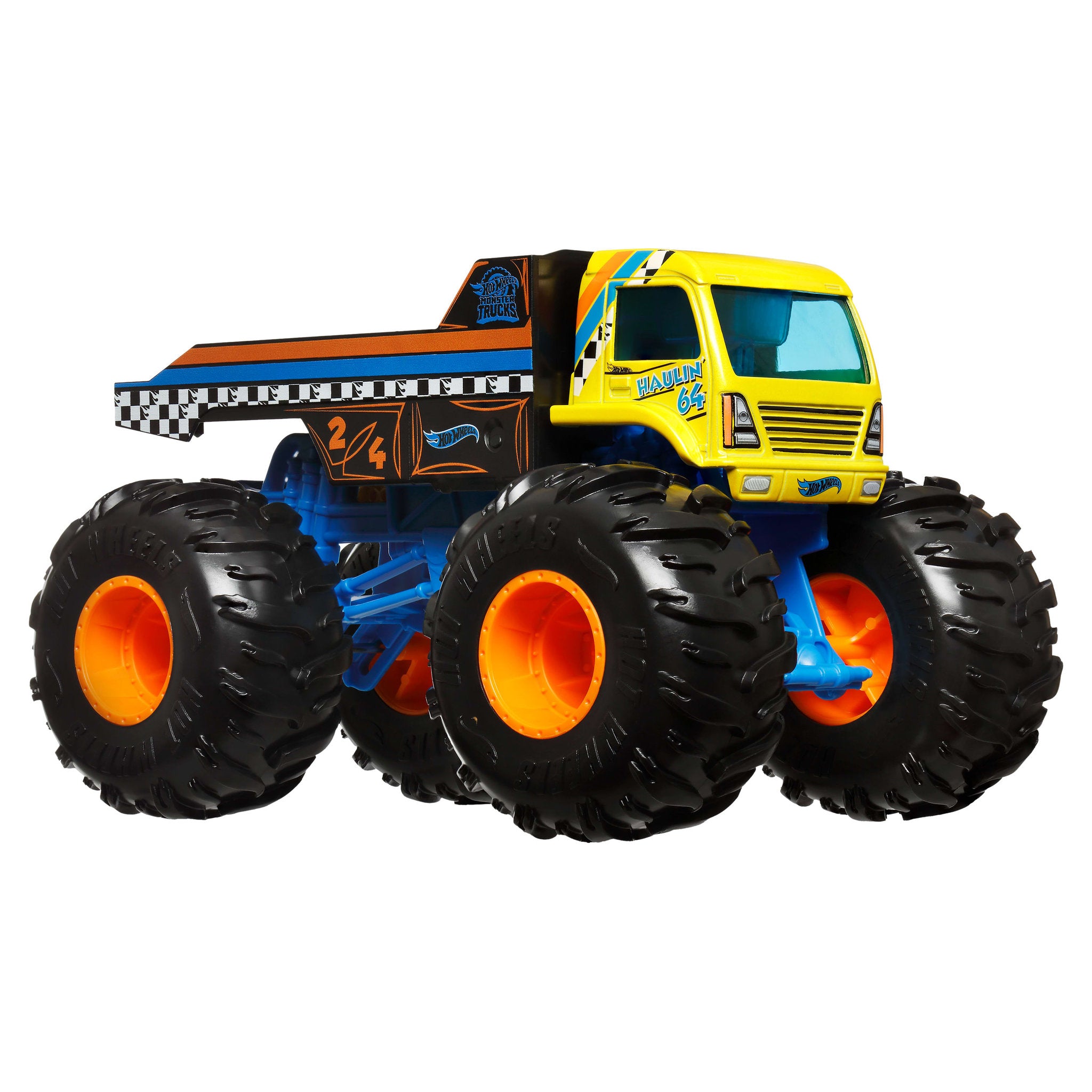 Hot Wheels Oversized Monster Trucks Haulin 64