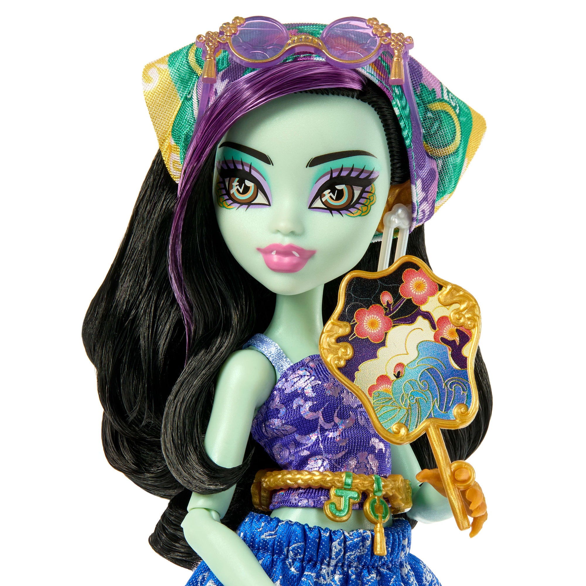 Monster High Skulltimate Secrets Gore-geous Oasis Series 7 Jinafire Long Playset