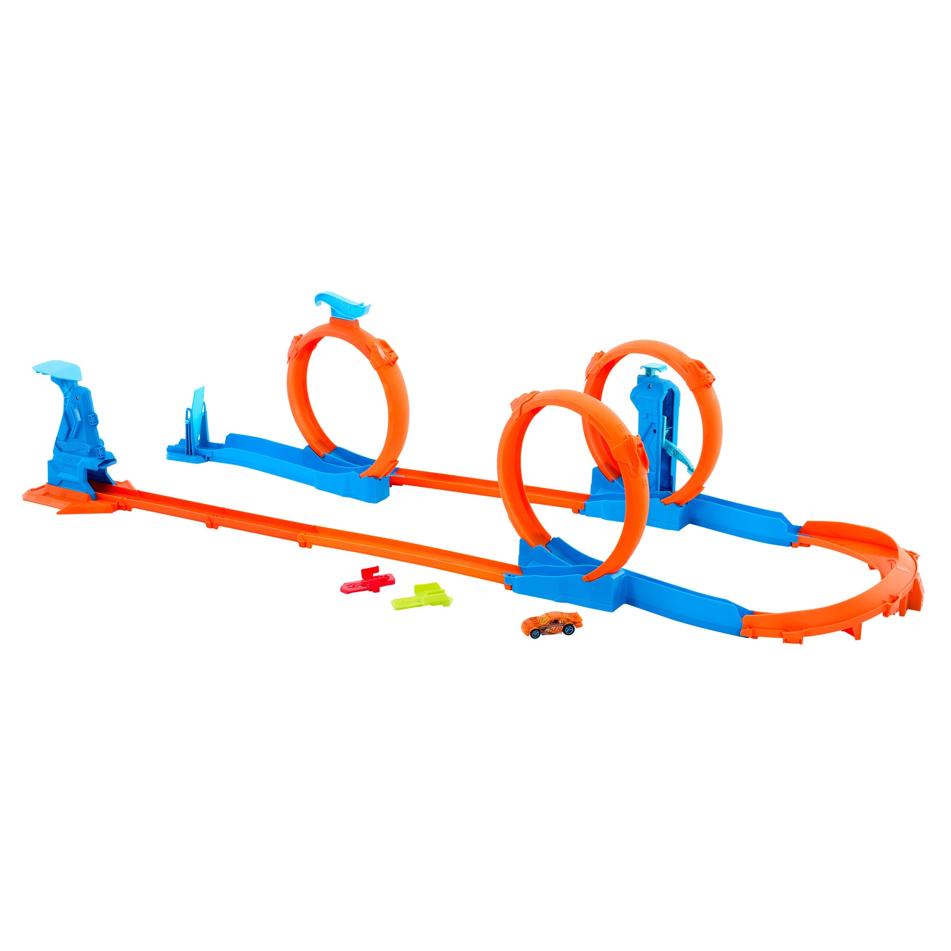 Hot Wheels Track Creator Triple Loop Speed Kit - Toyworld Australia