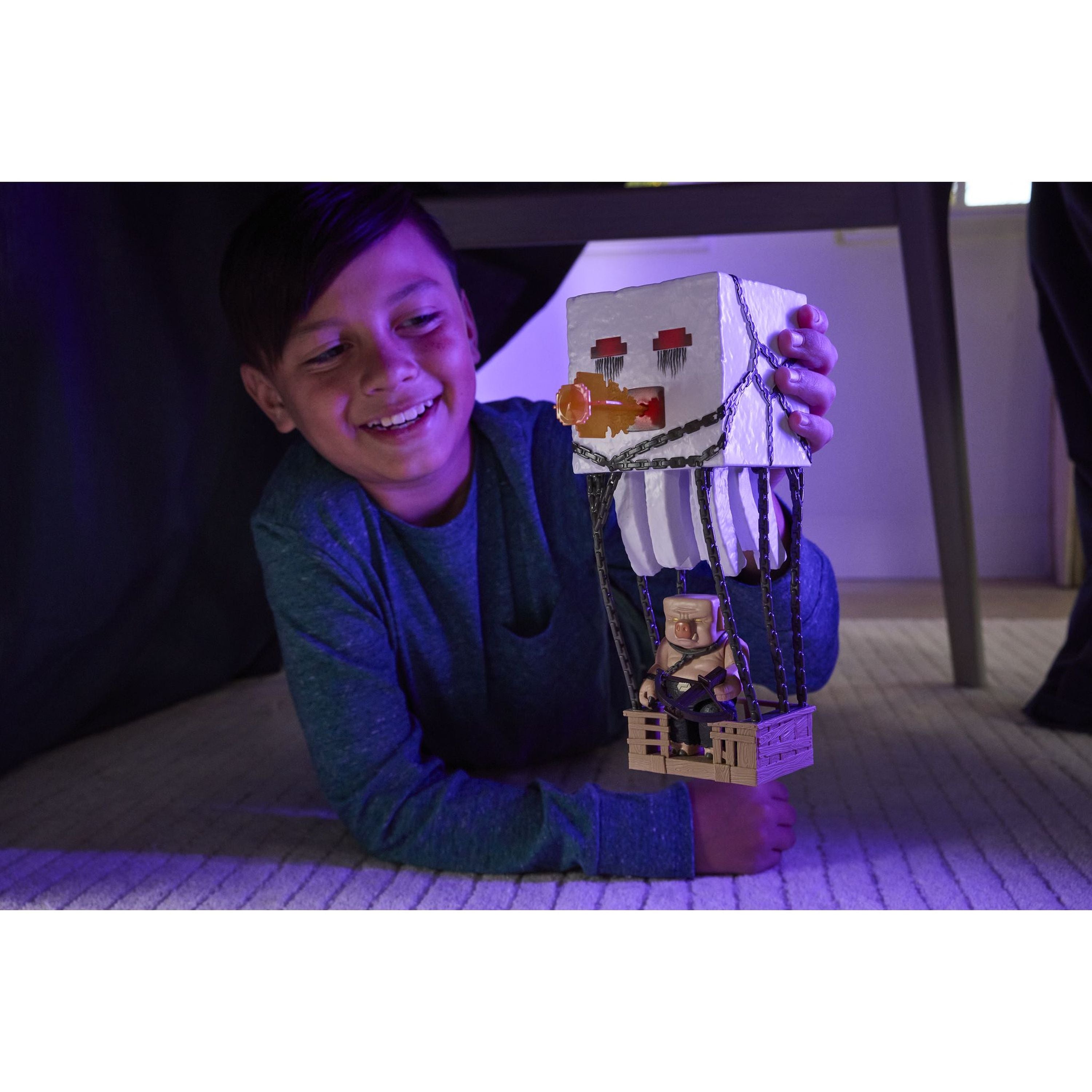 A Minecraft Movie Blast Attack Ghast