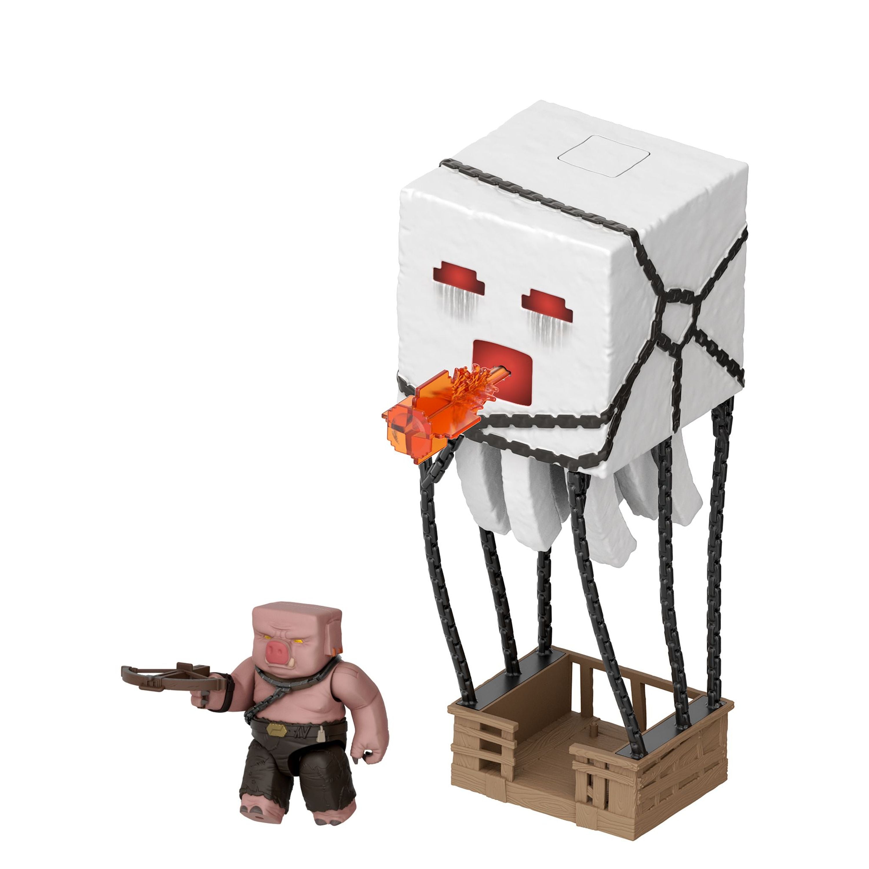 A Minecraft Movie Blast Attack Ghast