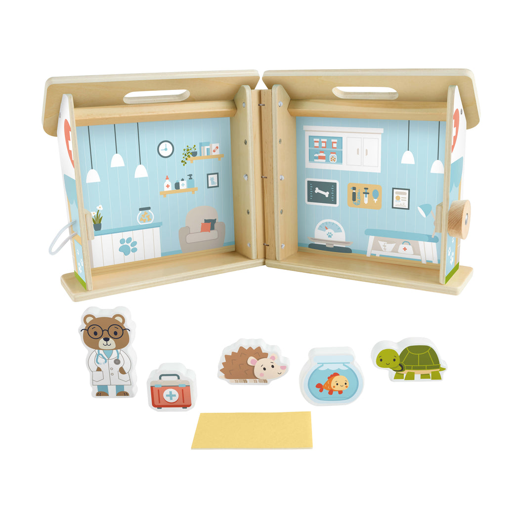 Fisher-Price Wood On-the-Go Pet Hospital - 3