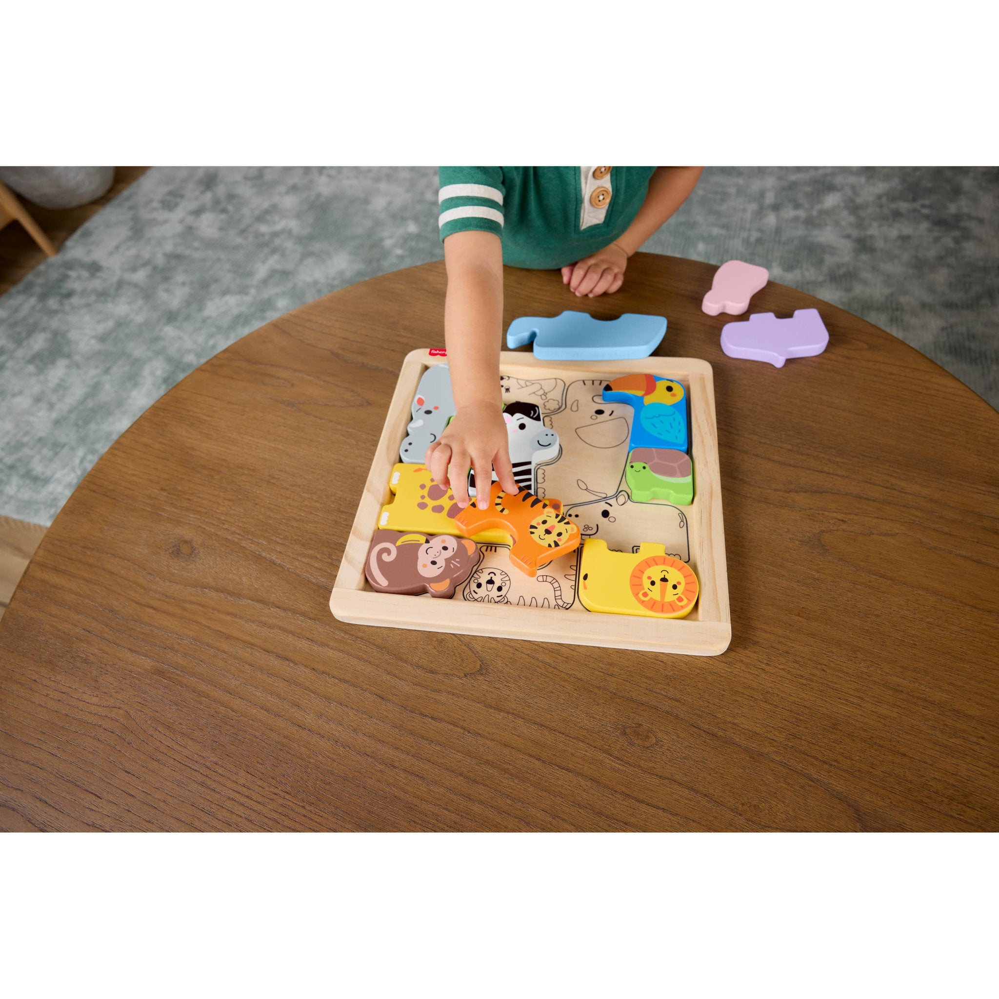 Fisher-Price Wooden Animal Puzzle - Toyworld Australia