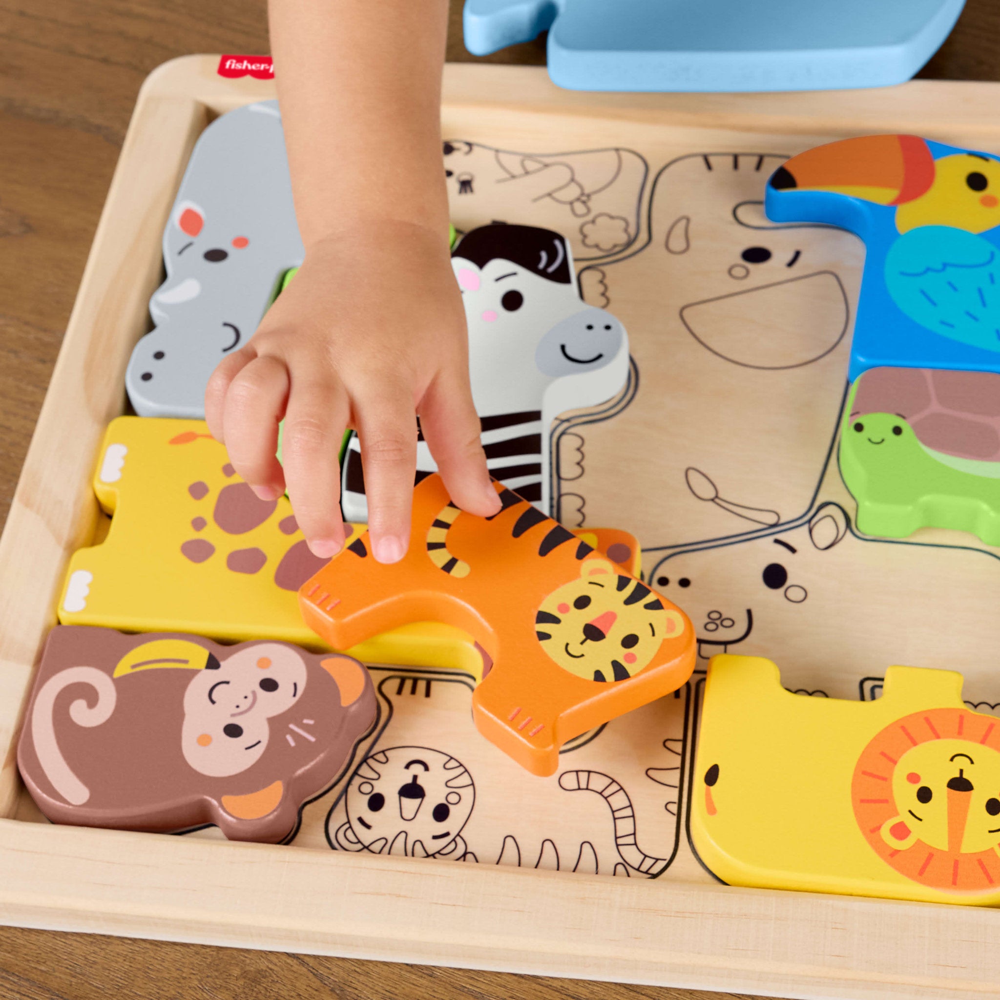 Fisher-Price Wooden Animal Puzzle - Toyworld Australia