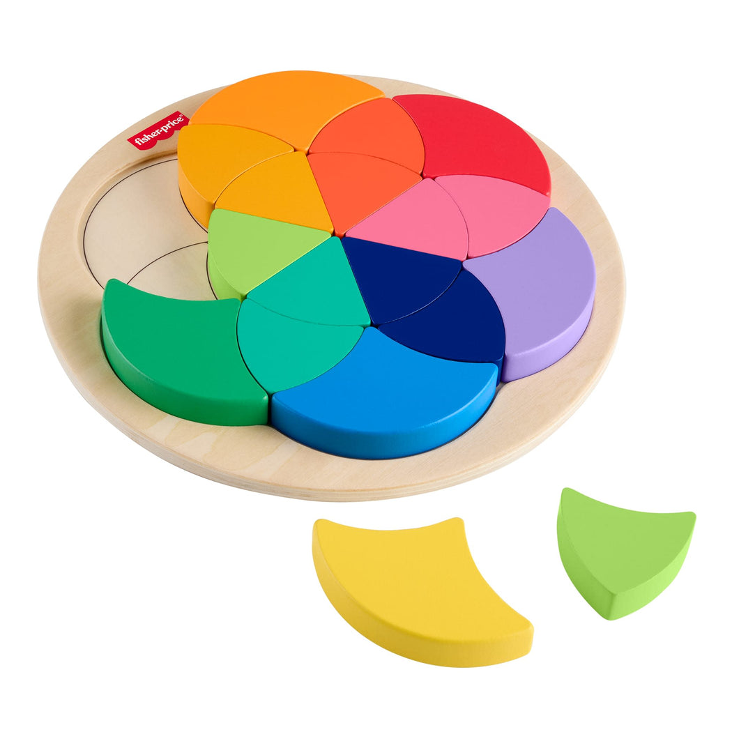Fisher-Price Wooden Colour Wheel Puzzle - 3