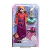 Disney Frozen Animals Of Arendelle Anna Doll With Baby Wolf