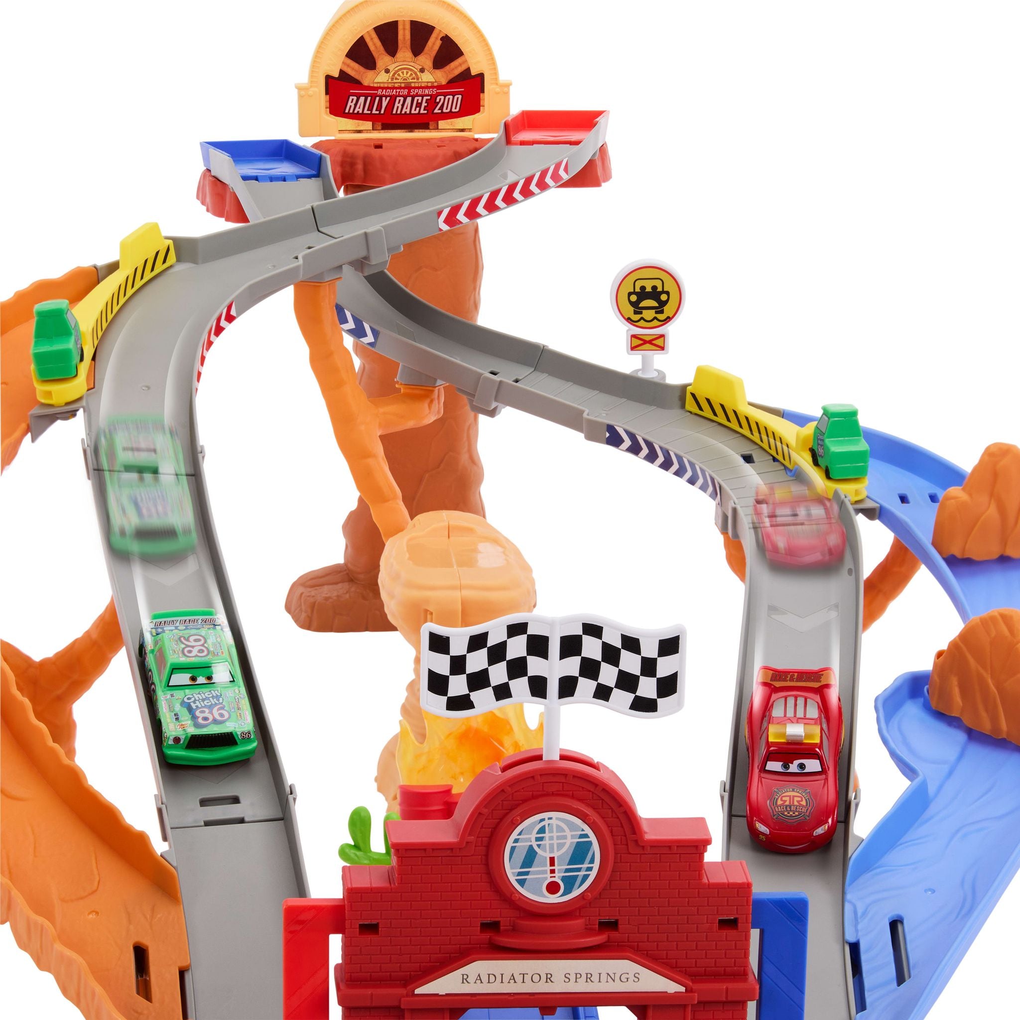 Disney Pixar Cars Rescue Road Raceway Playset – Toyworld