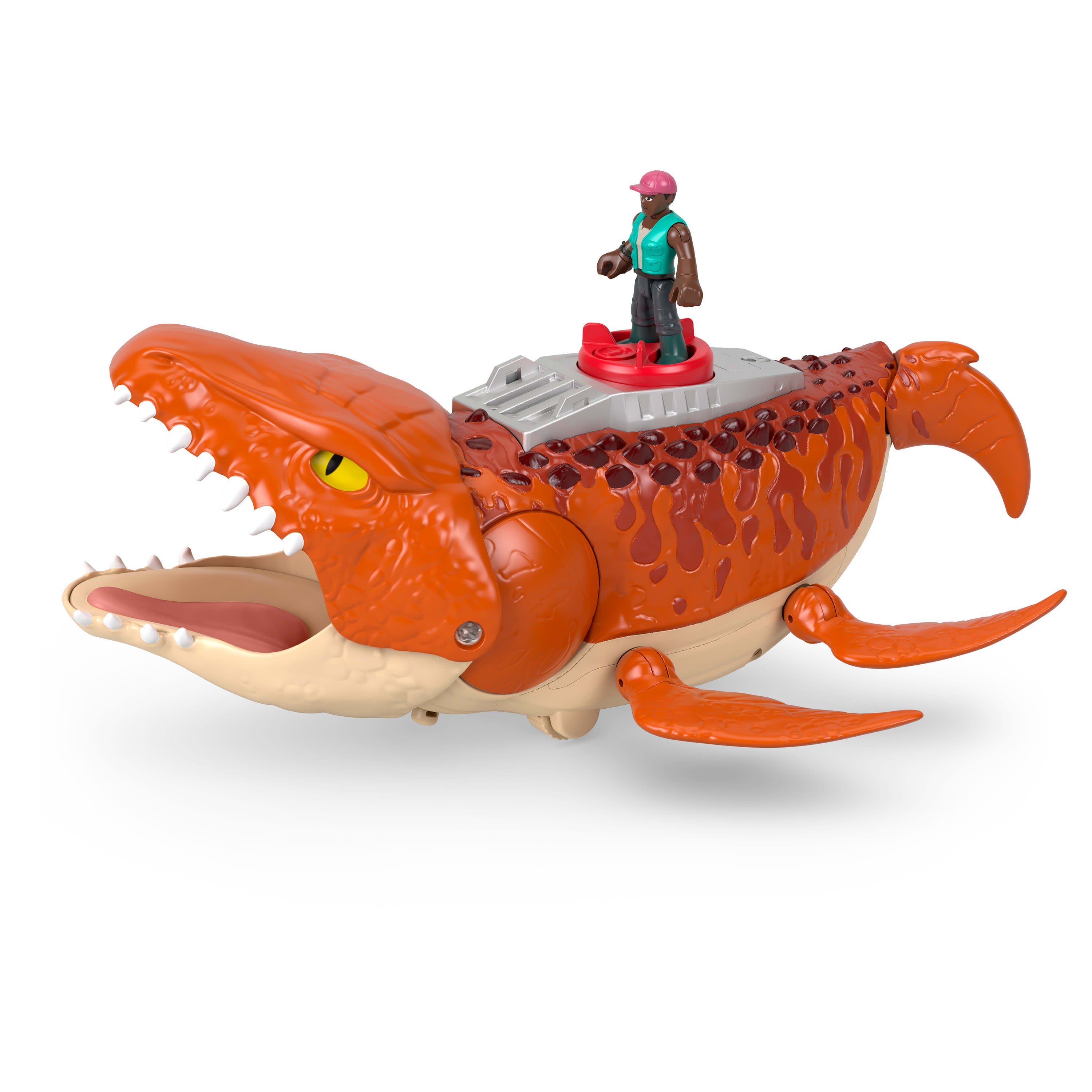 Imaginext Jurassic World Rebirth Aquachomp Chase Mosasaurus