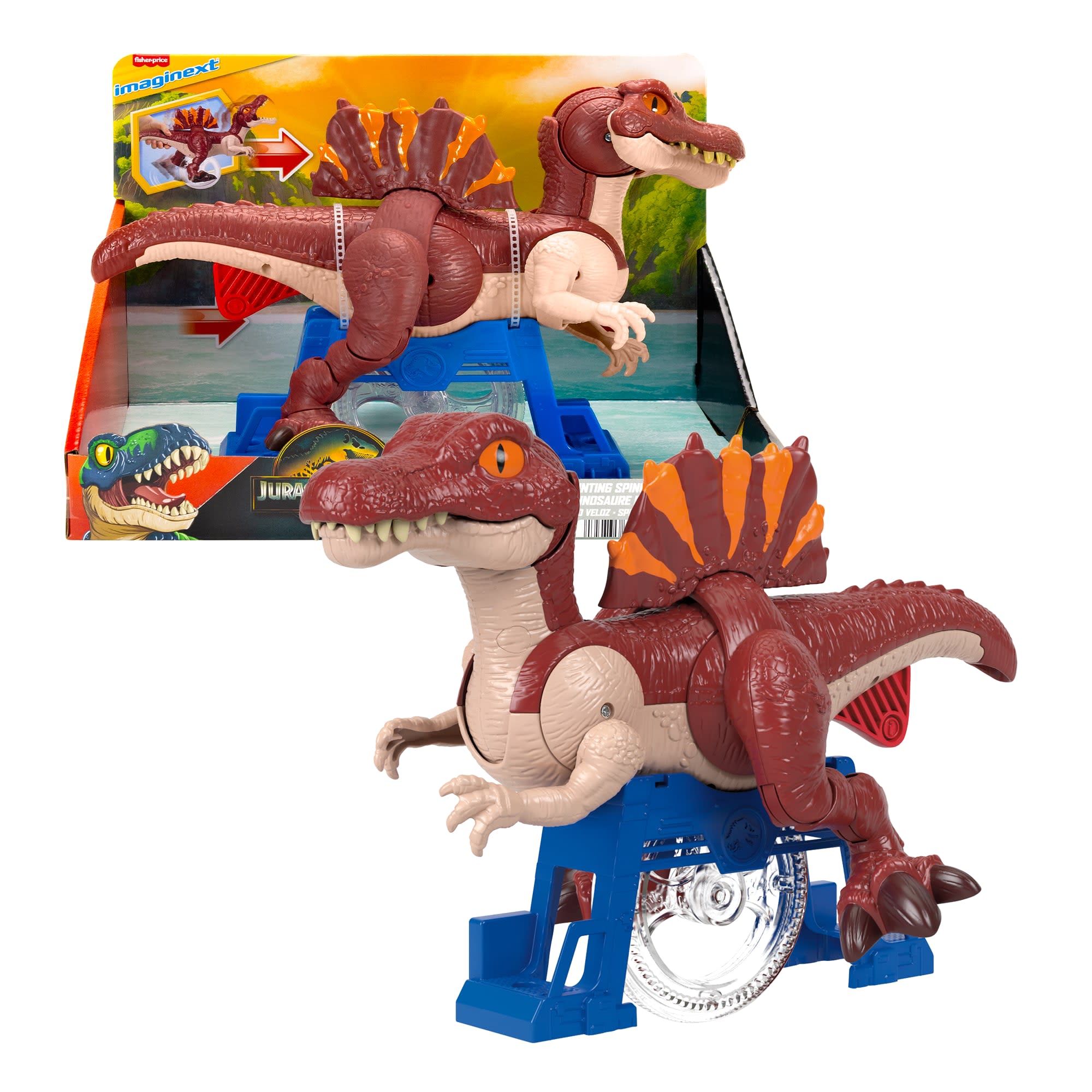 Imaginext Jurassic World Rebirth Sprinting Spinosaurus
