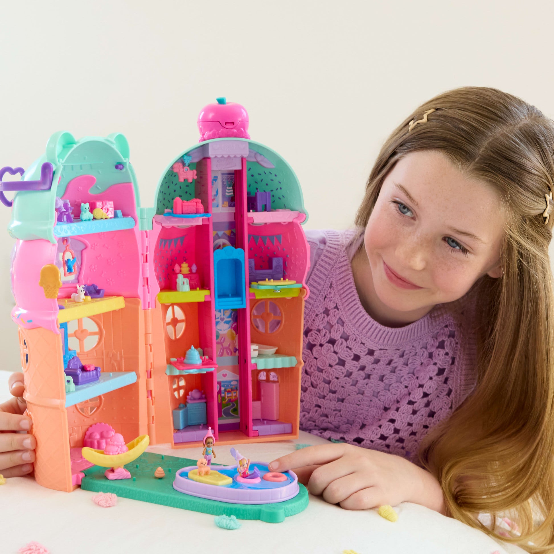 Polly Pocket Gelato Ice Cream House Playset - Toyworld Australia
