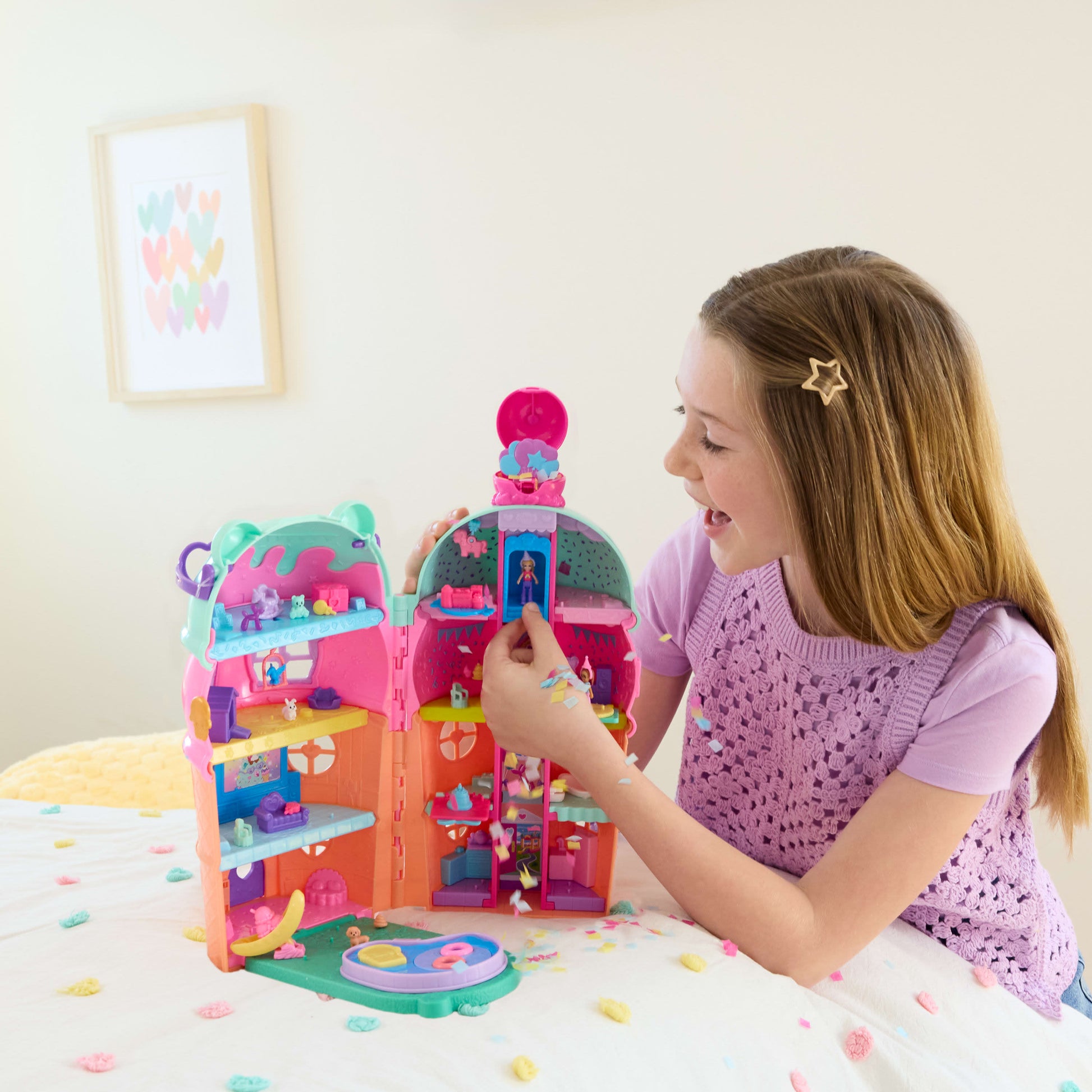 Polly Pocket Gelato Ice Cream House Playset - Toyworld Australia
