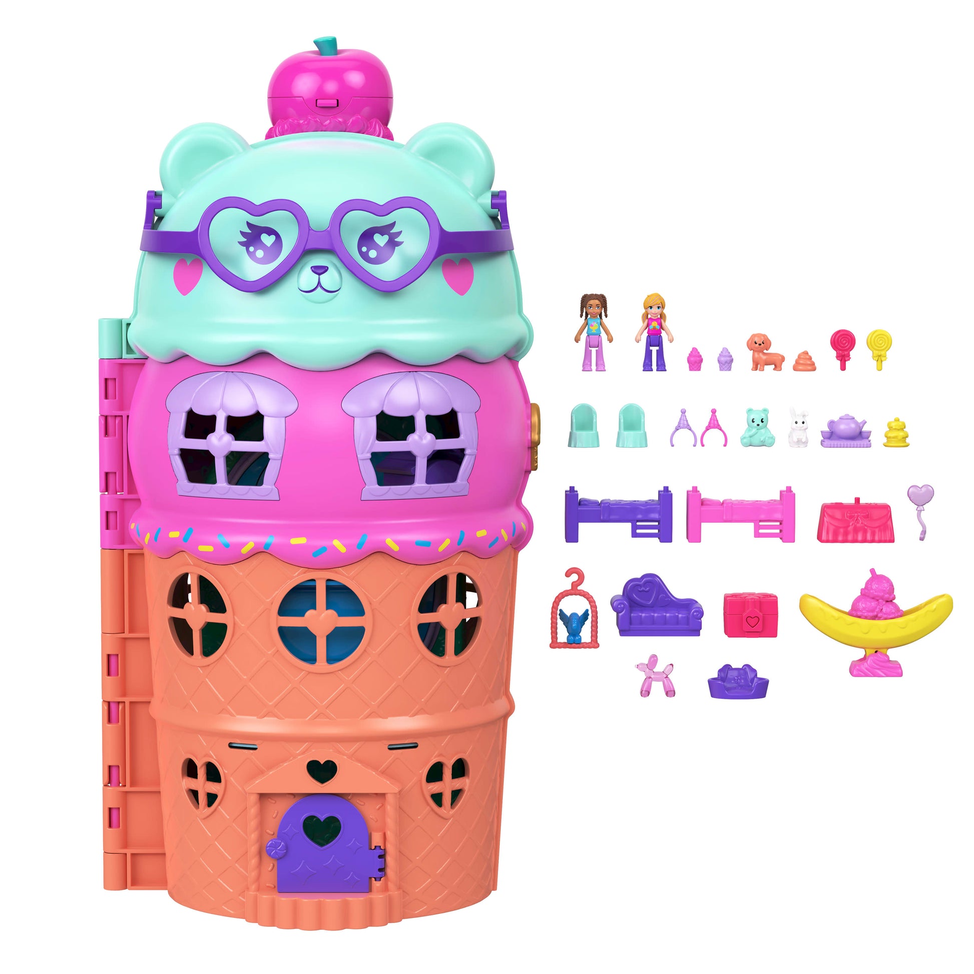 Polly Pocket Gelato Ice Cream House Playset - Toyworld Australia