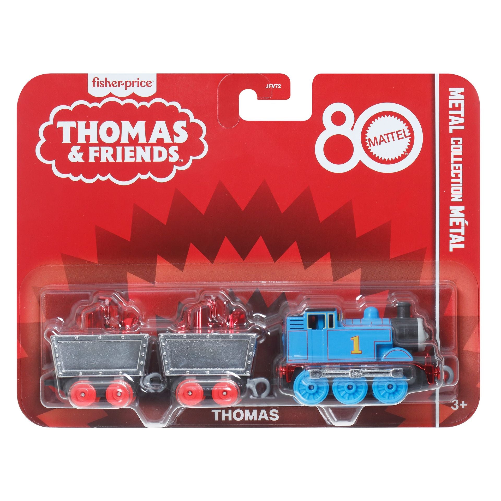Fisher-Price Thomas & Friends Die-Cast Engine Thomas 80th Anniversary Vehicle
