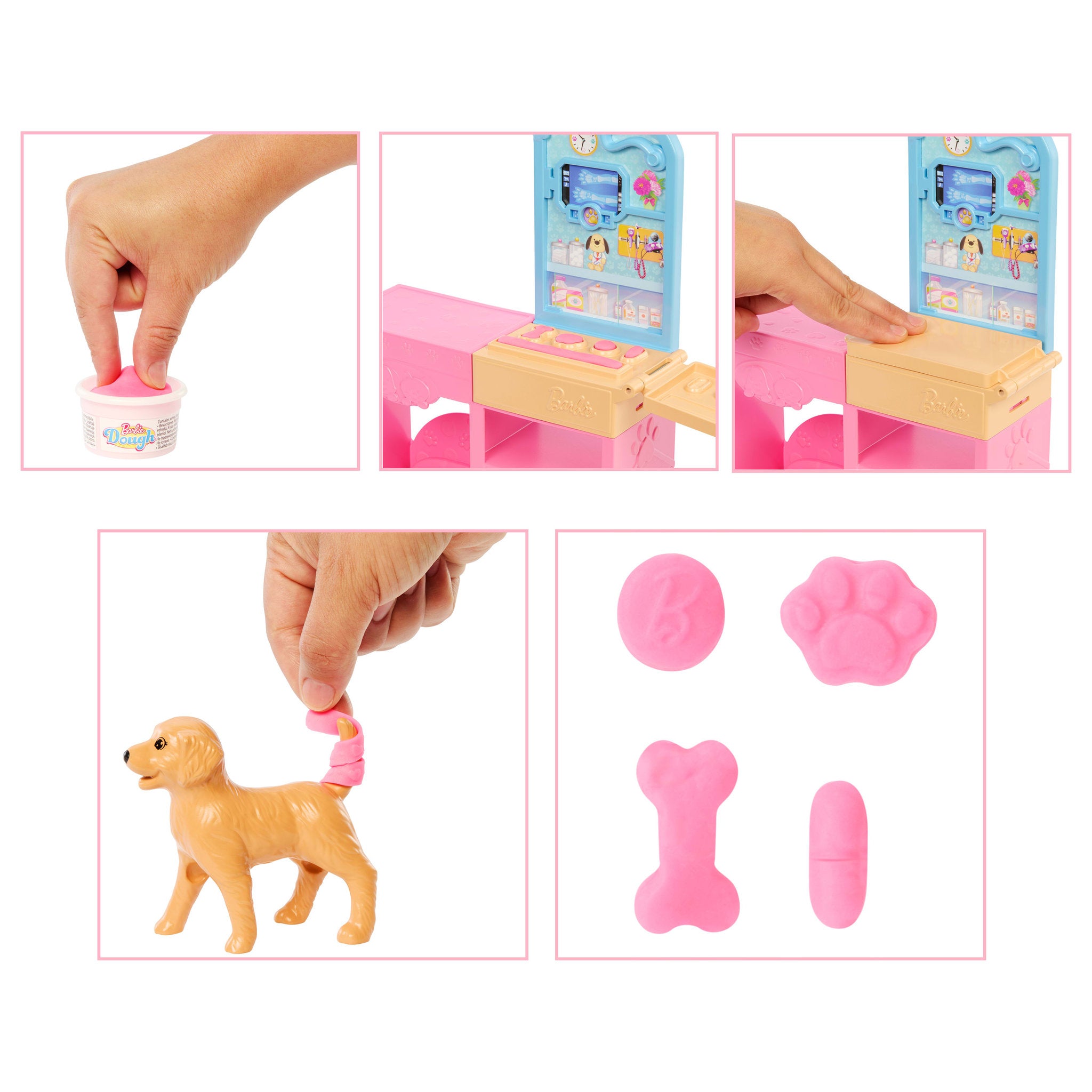 Barbie Fast Cast Veterinarian Clinic Doll & Accessories