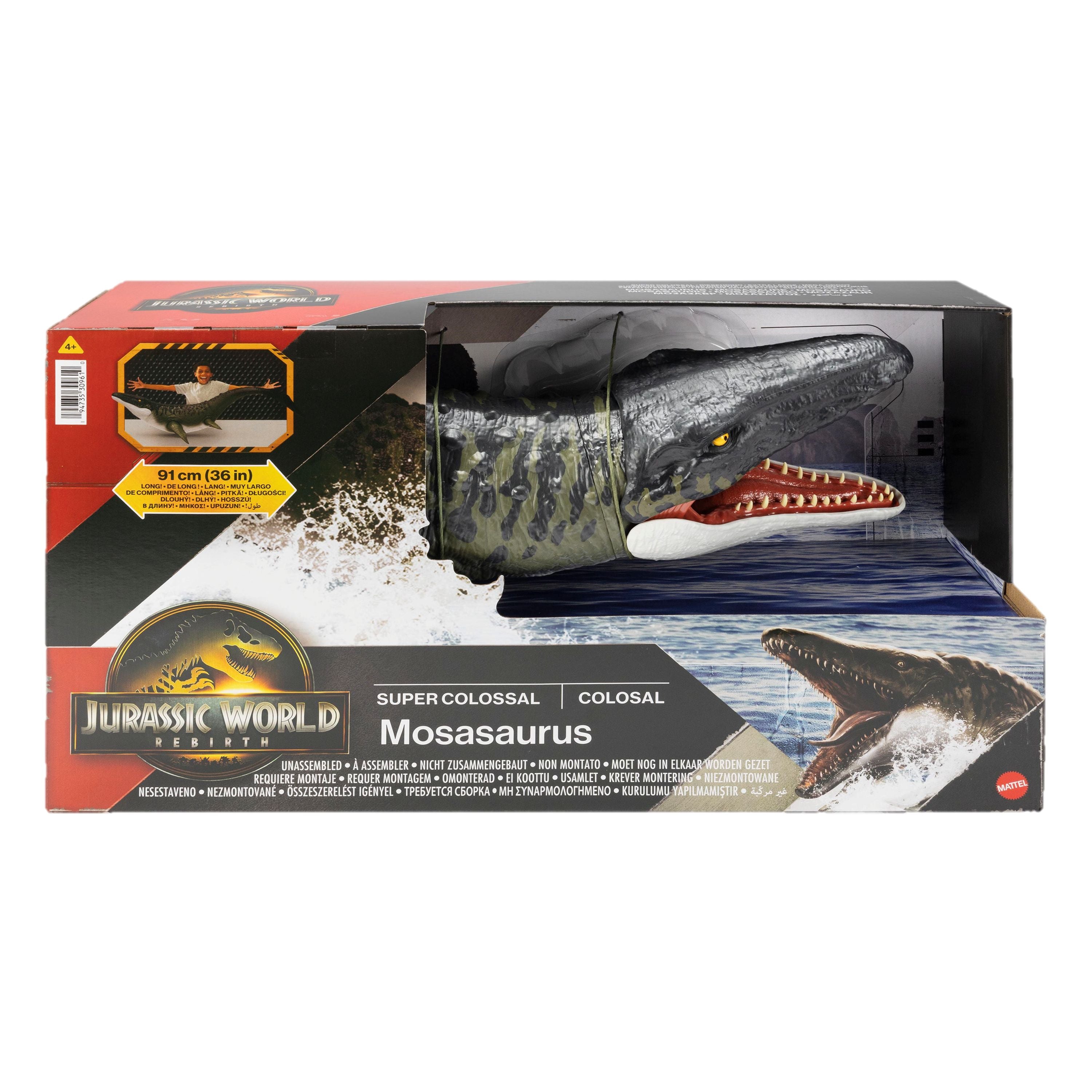 Jurassic World Rebirth Super Colossal Mosasaurus – Toyworld Australia