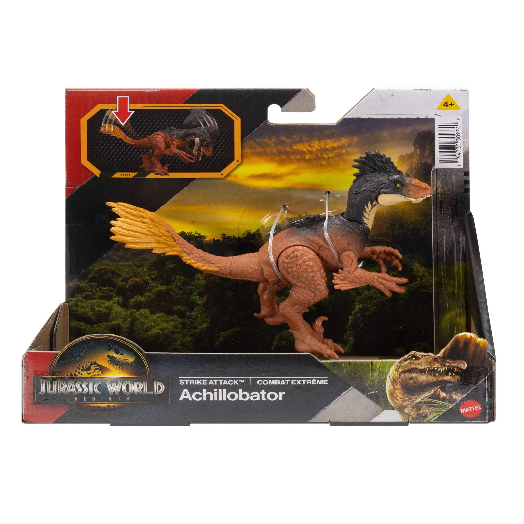 Jurassic World Rebirth Strike Attack Achillobator