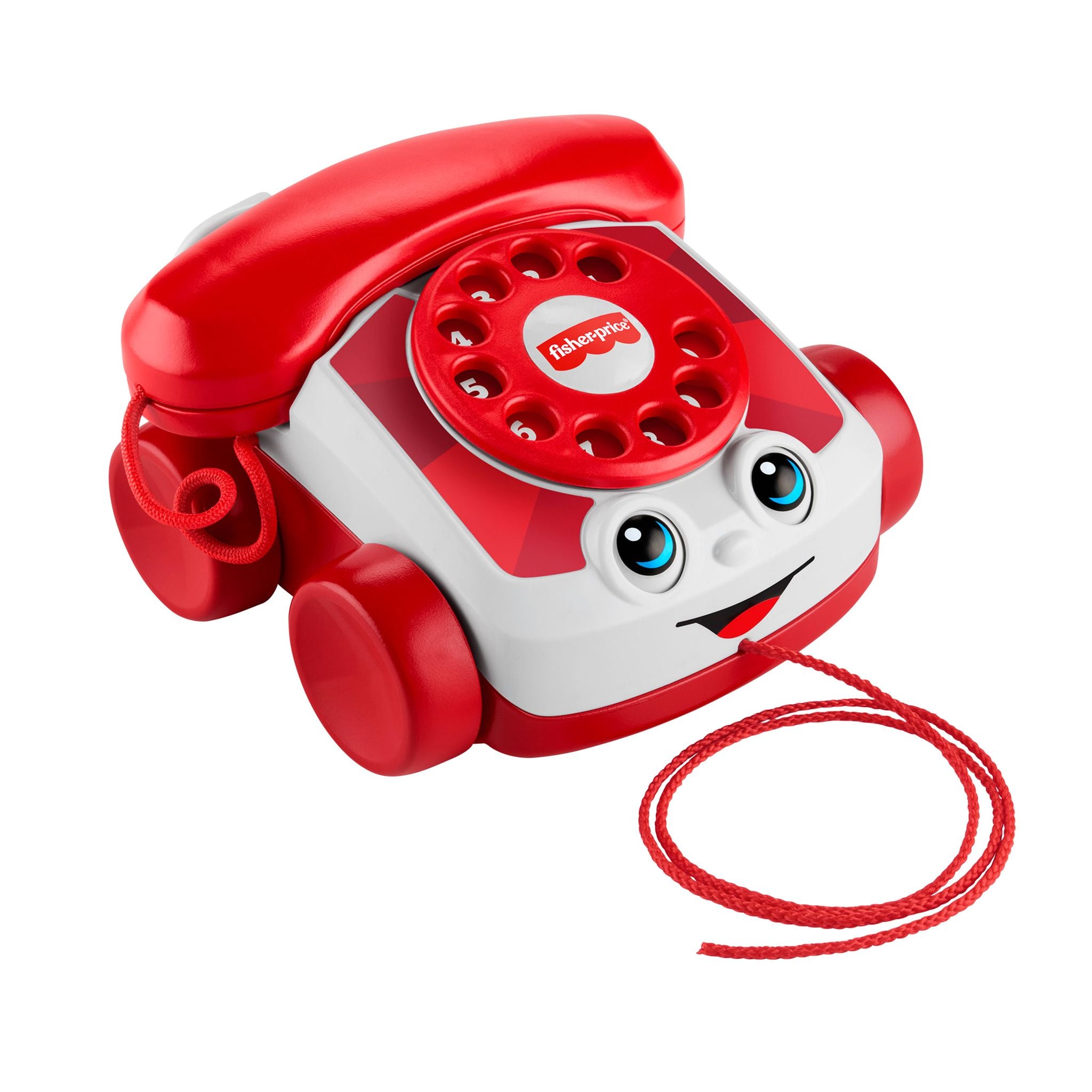 Fisher-Price Mattel 80th Anniversary Pretend Red Chatter Phone