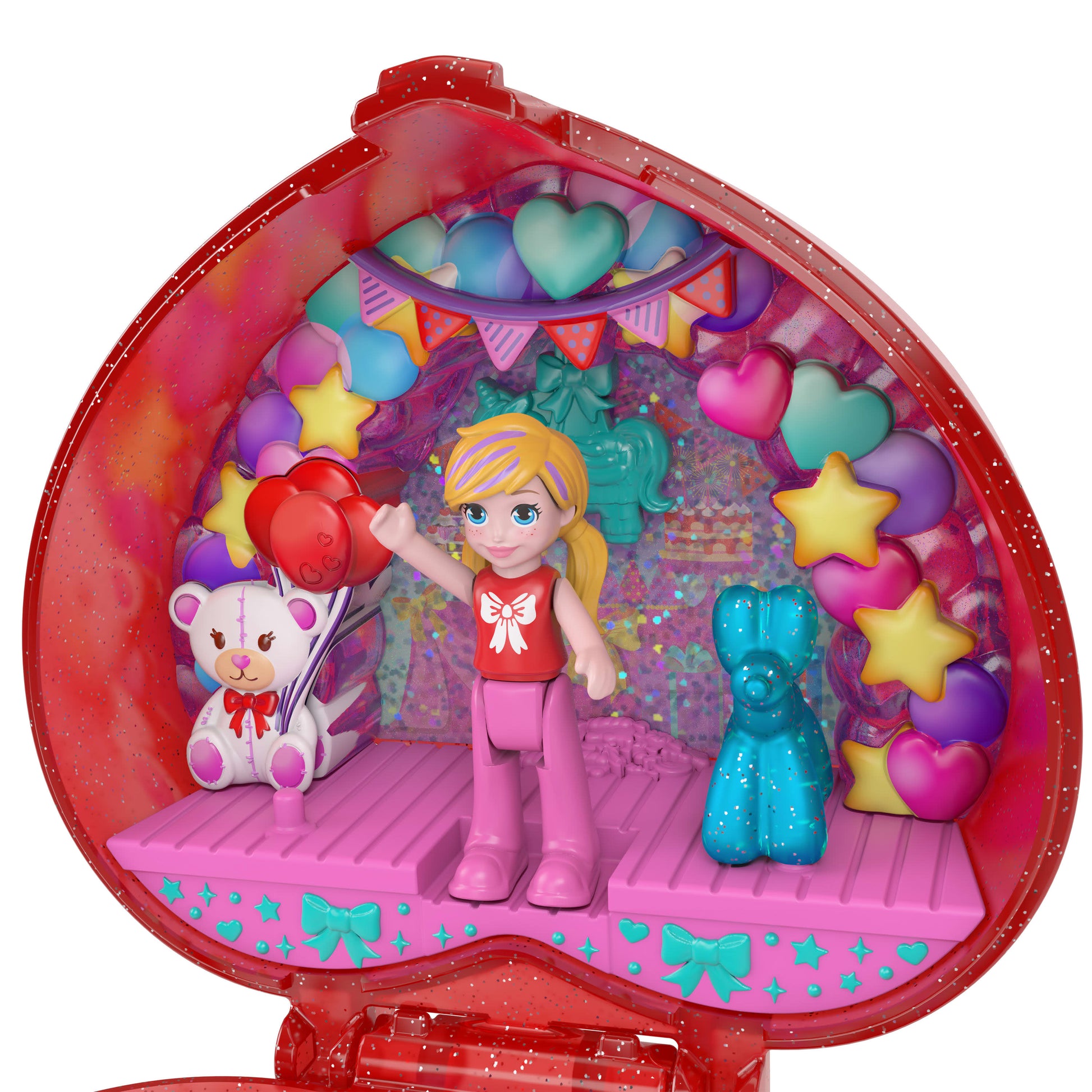 Polly Pocket Mattel 80th Anniversary Ring Box Compact - Toyworld Australia