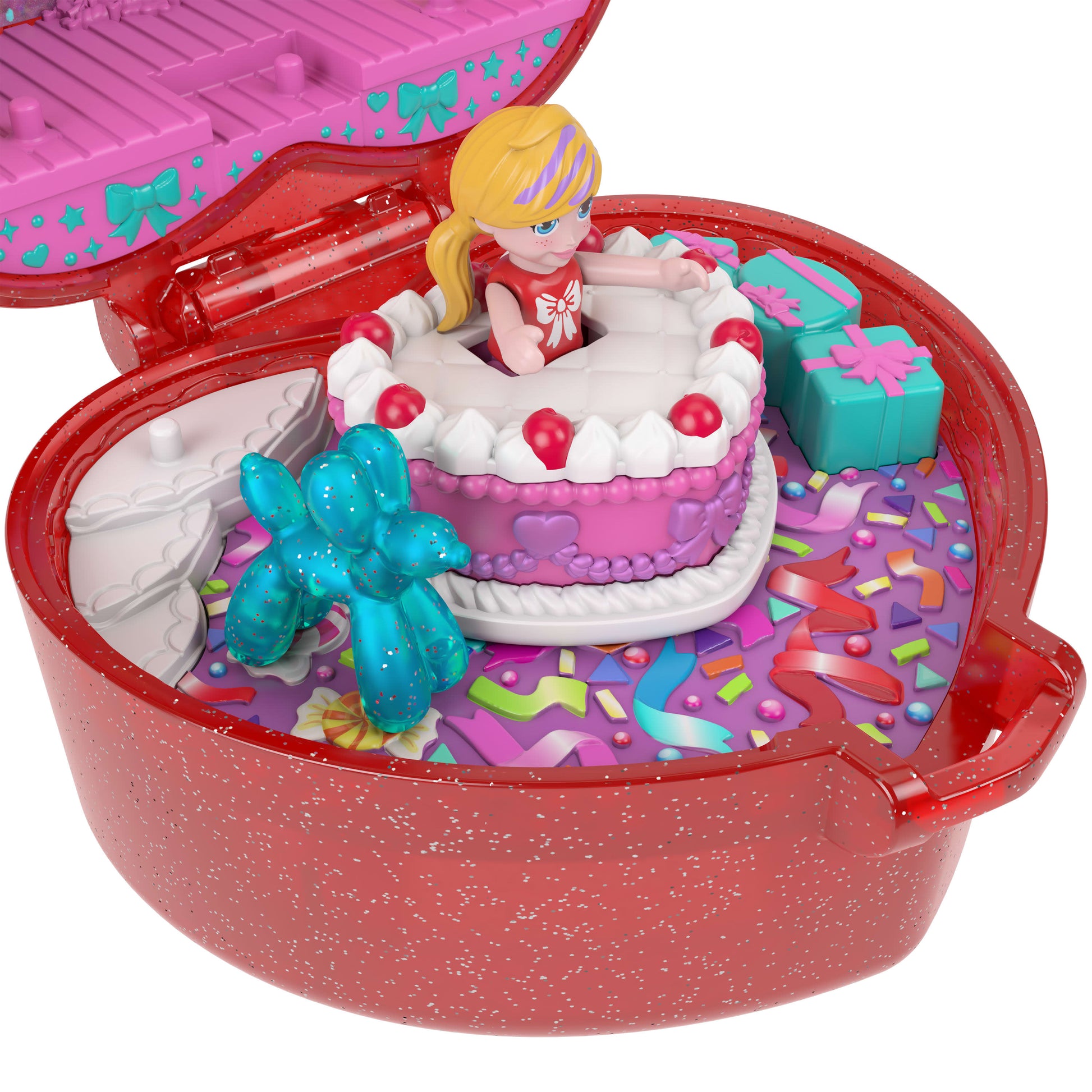 Polly Pocket Mattel 80th Anniversary Ring Box Compact - Toyworld Australia