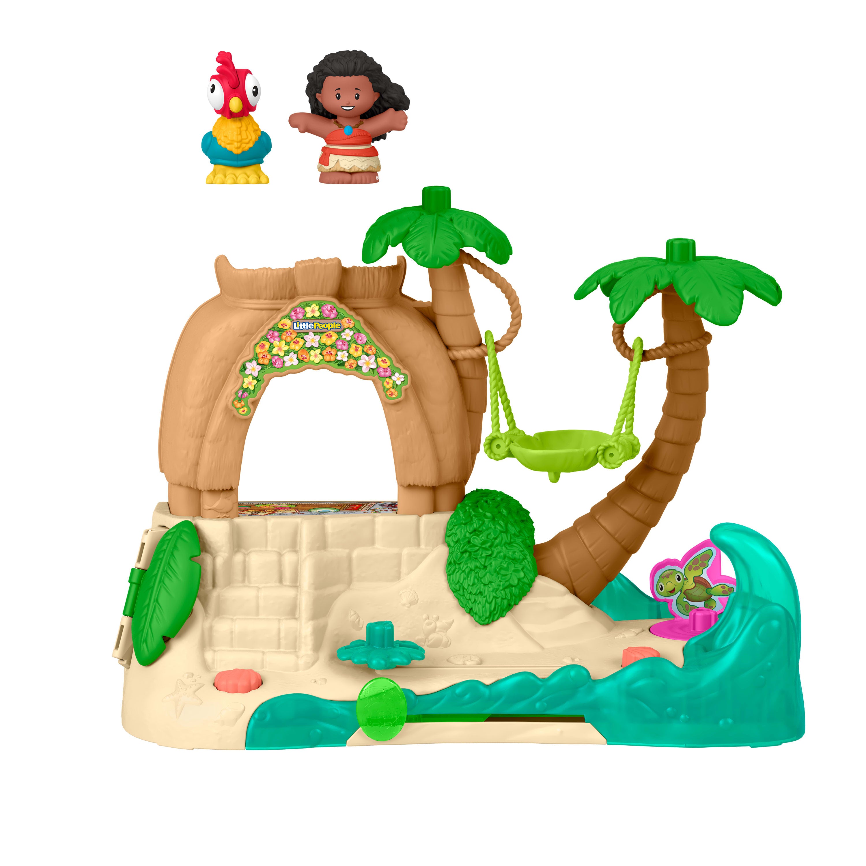 Fisher-Price Little People Disney Princess Moana Adventure Village Playset