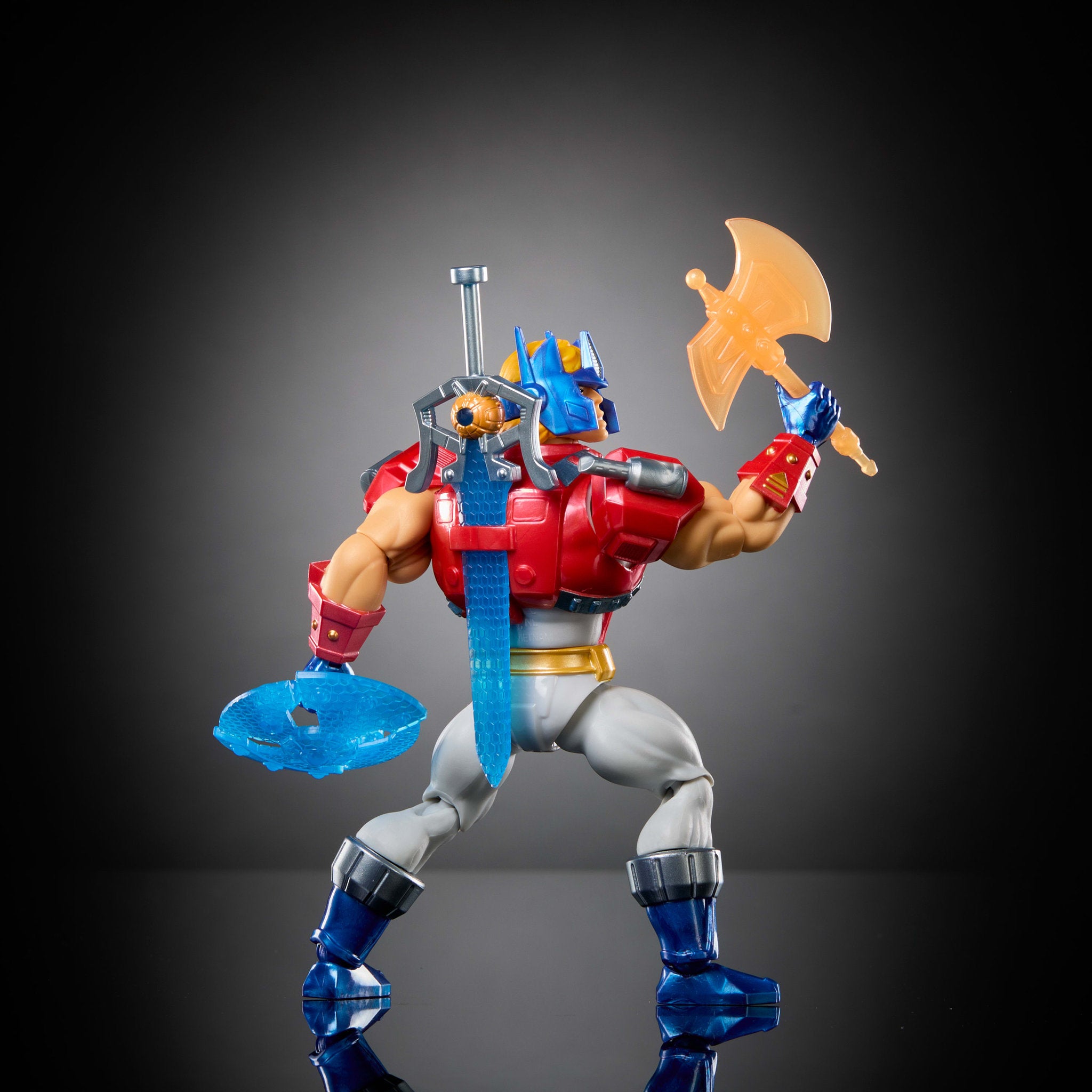 Masters Of The Universe Project Freeze Figure - He-Man/Optimus