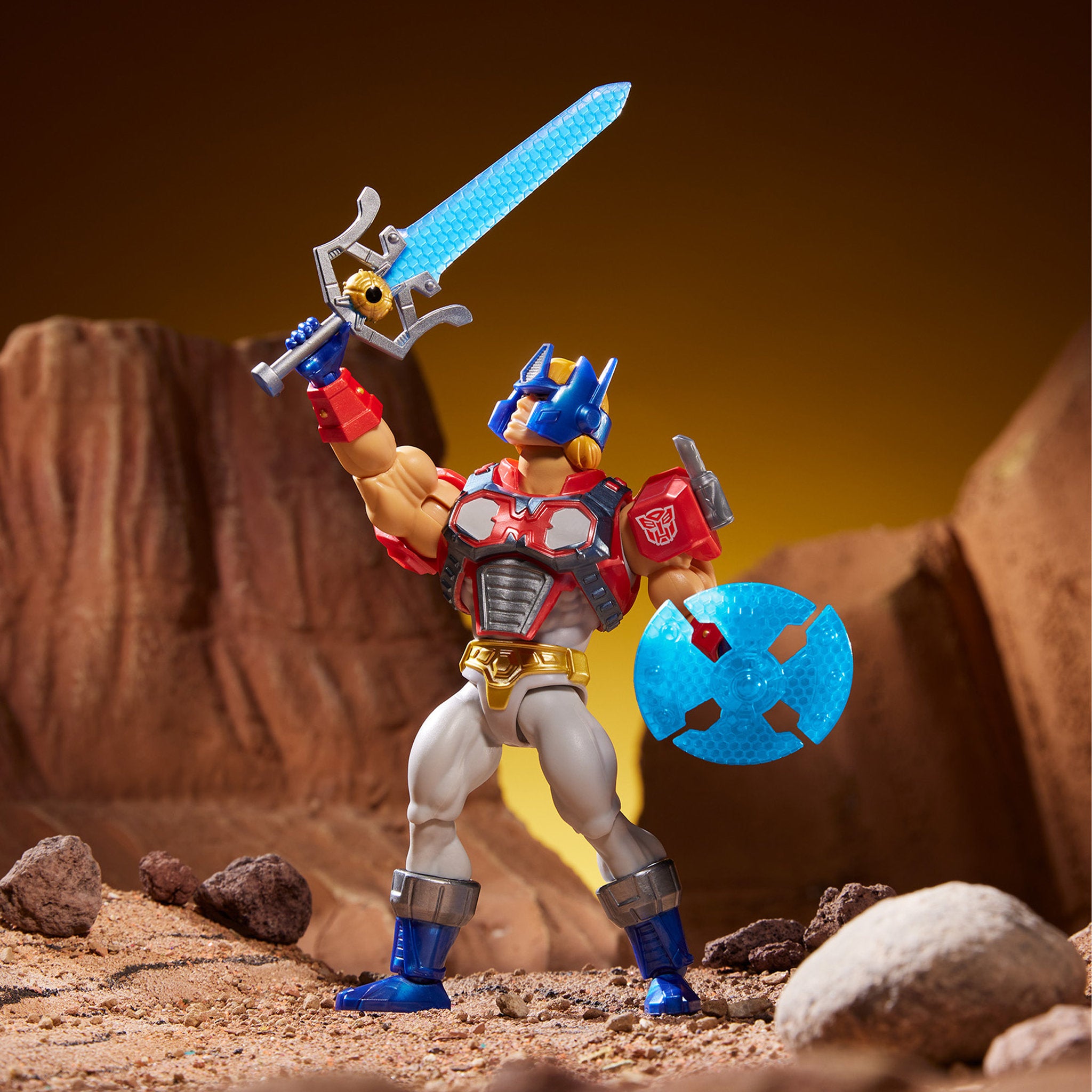 Masters Of The Universe Project Freeze Figure - He-Man/Optimus