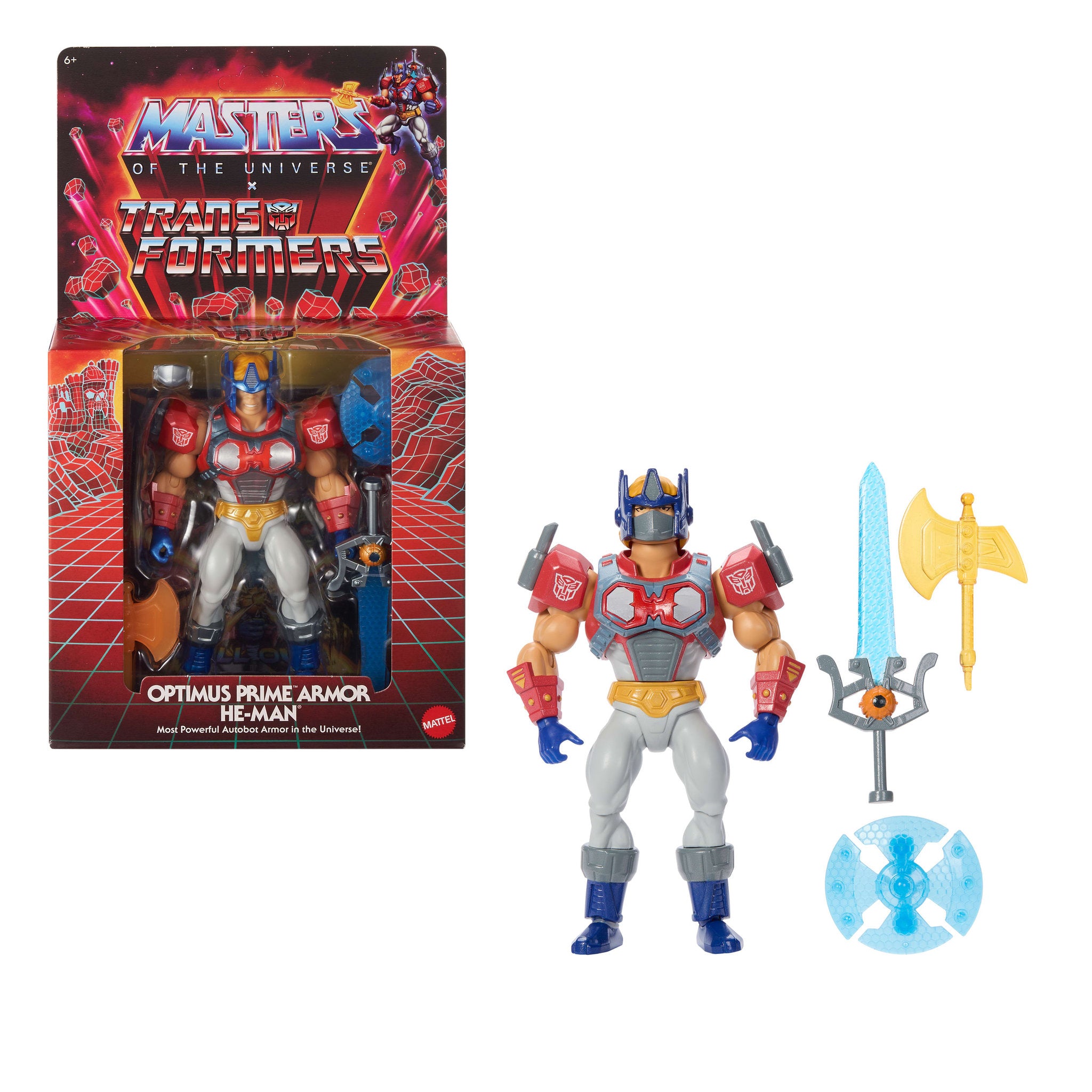Masters Of The Universe Project Freeze Figure - He-Man/Optimus