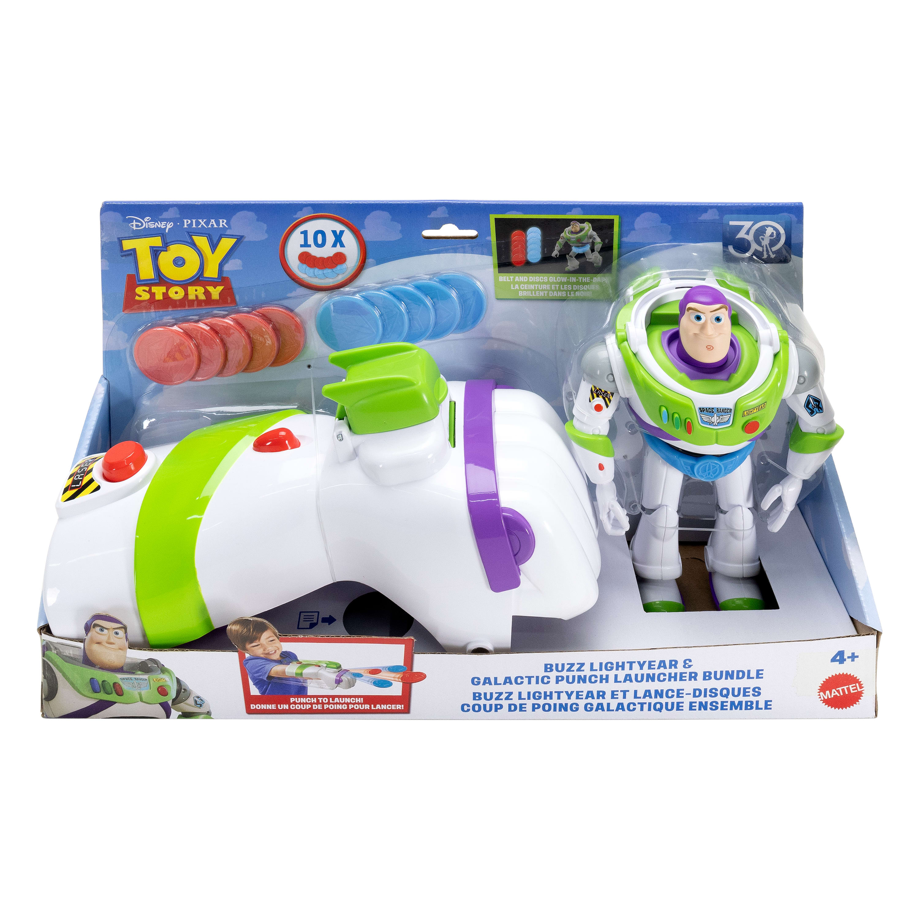 Disney Pixar Toy Story Buzz Lightyear & Punch Launcher