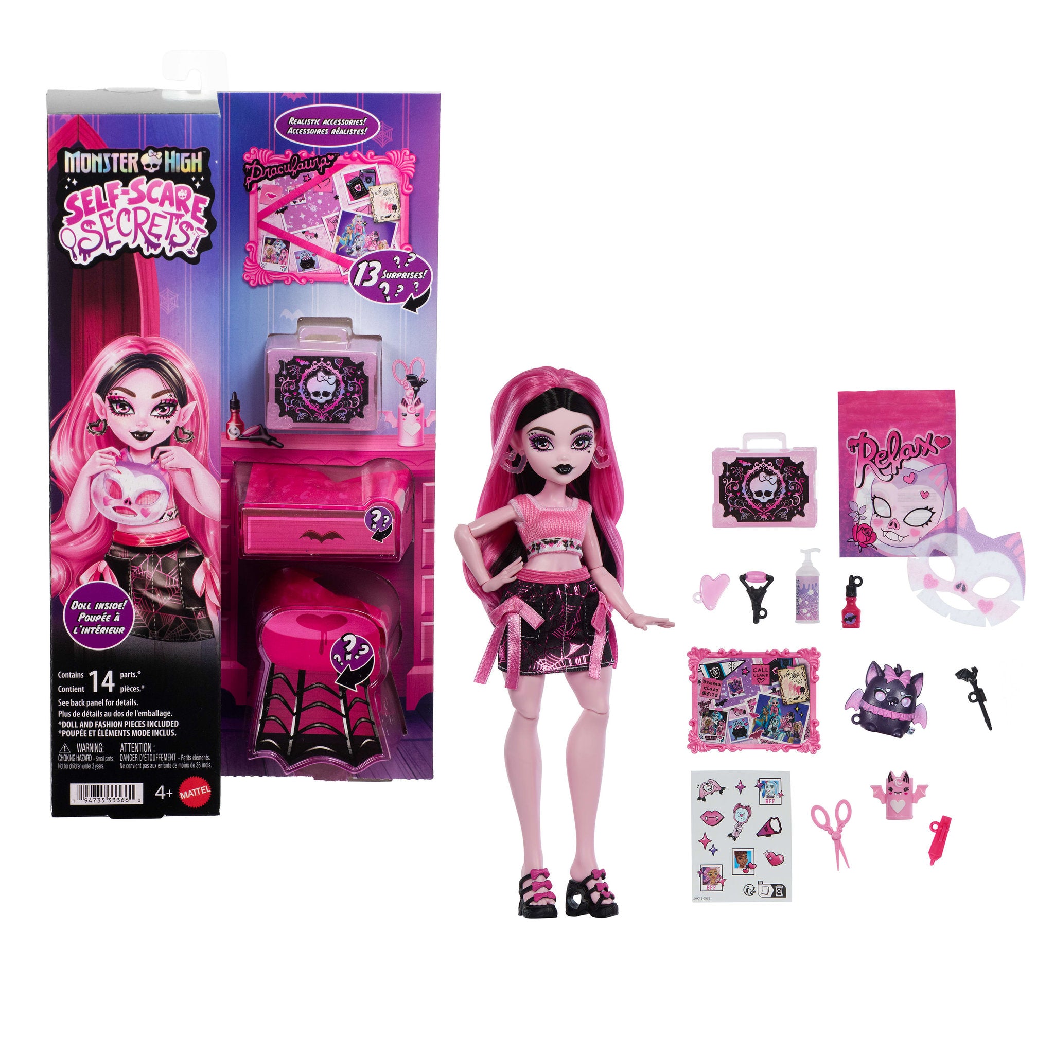 Monster High Self-Scare Secrets Wave 1 Draculaura
