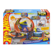 Hot Wheels Mega Loop Car Wash Playset