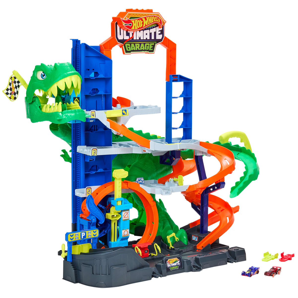 Hot Wheels Ultimate T-Rex Garage