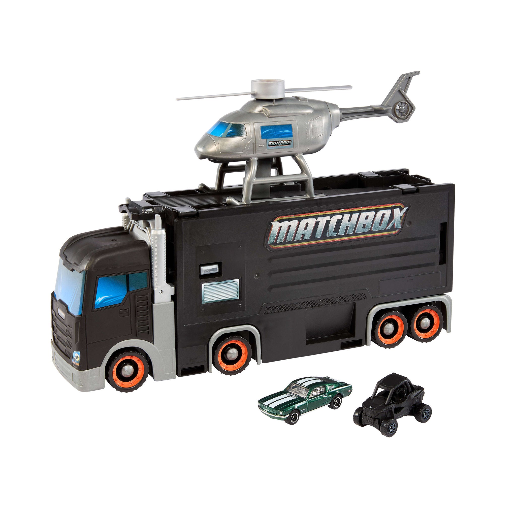Matchbox The Movie Transforming Mobile Command Playset