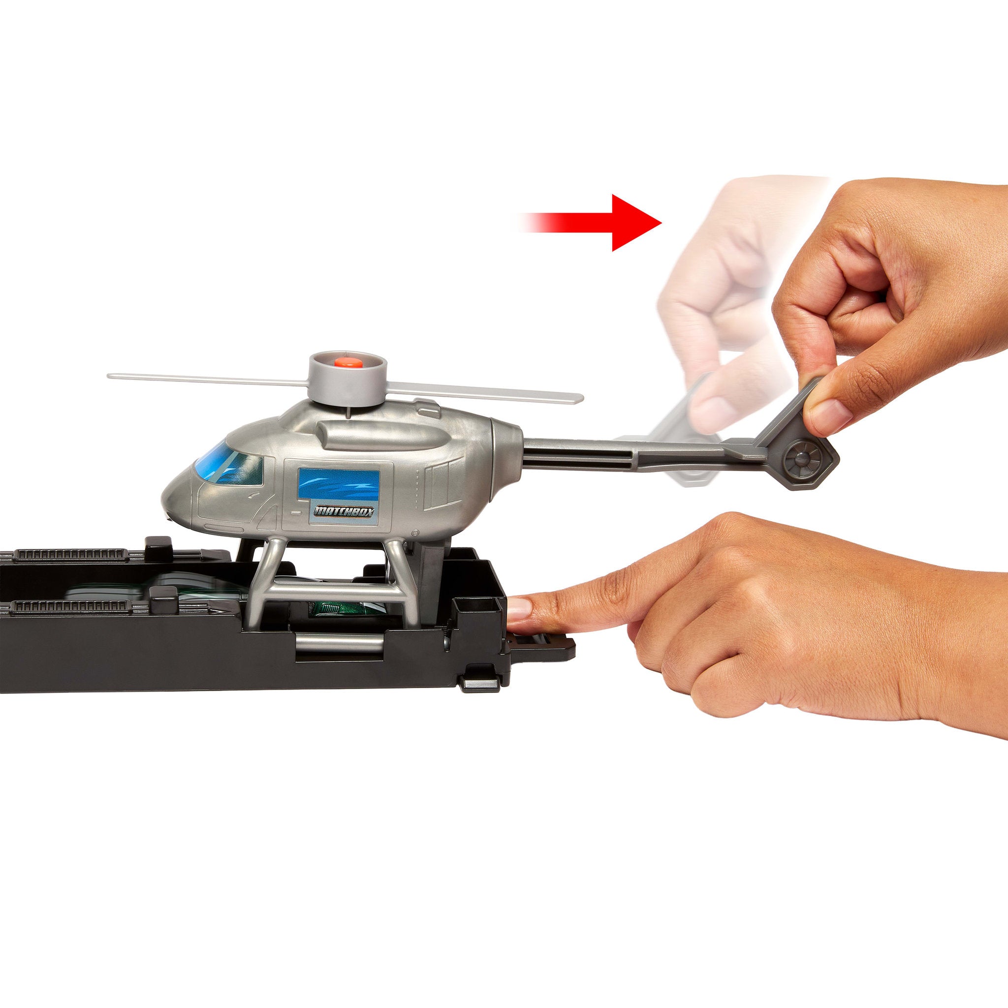Matchbox The Movie Transforming Mobile Command Playset
