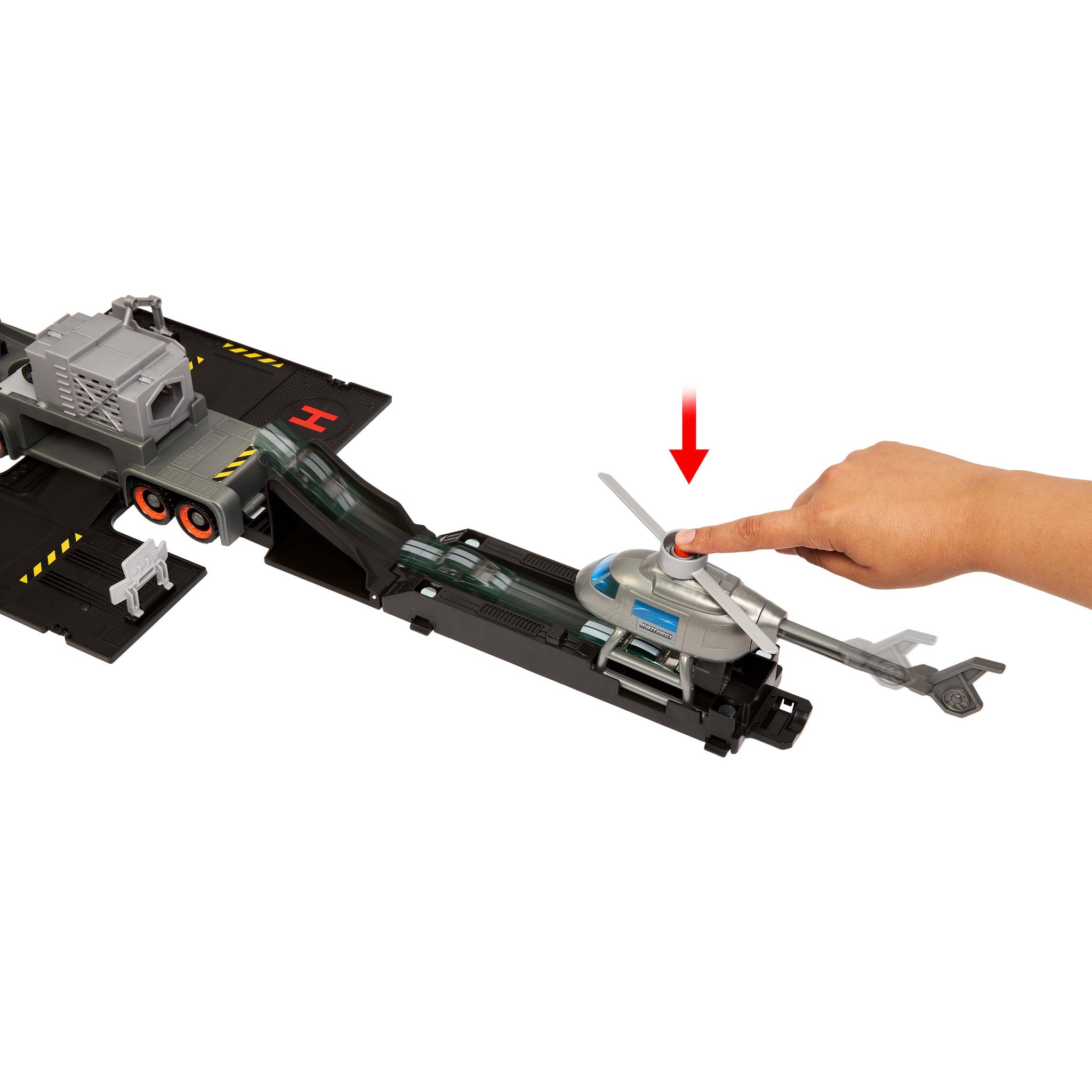 Matchbox The Movie Transforming Mobile Command Playset