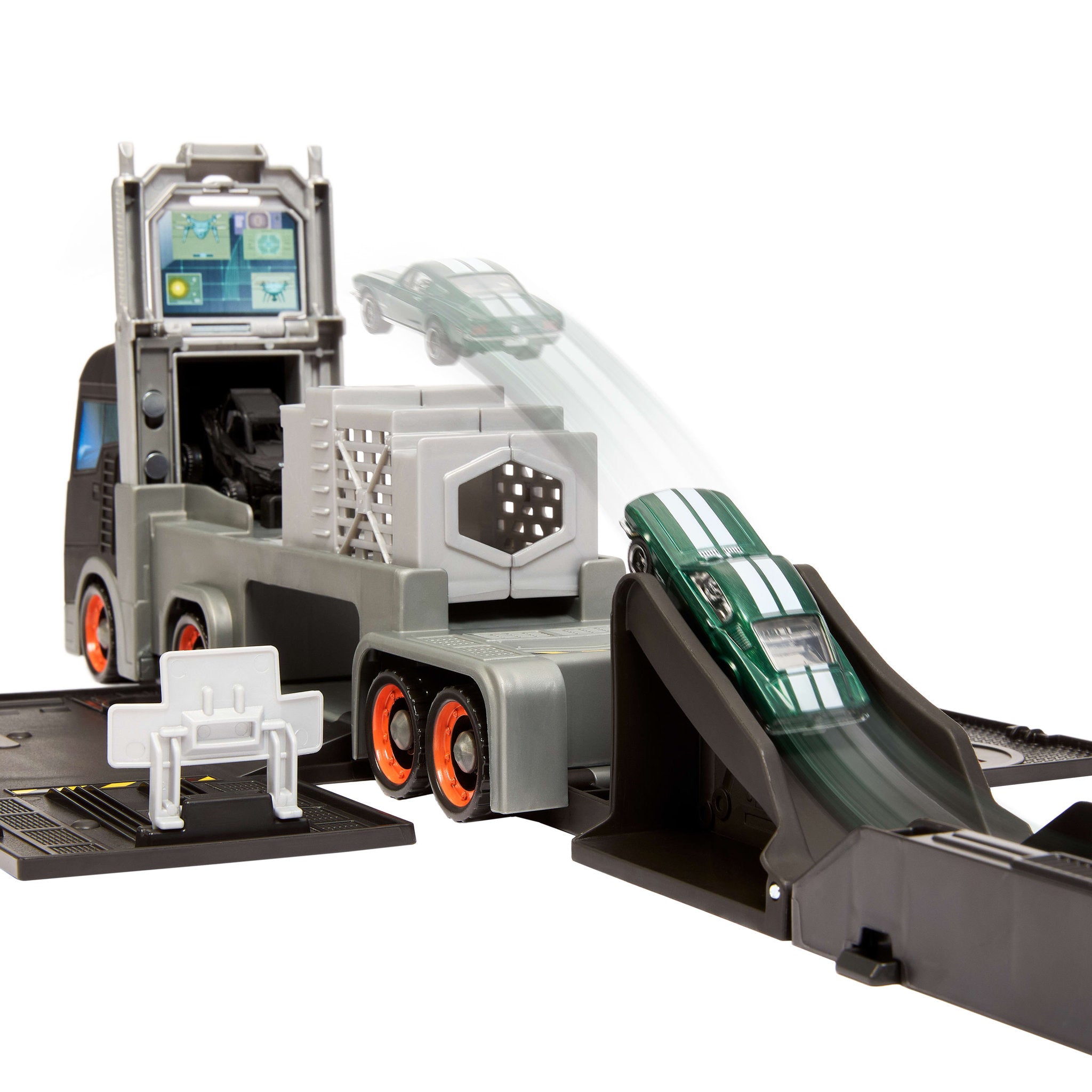 Matchbox The Movie Transforming Mobile Command Playset
