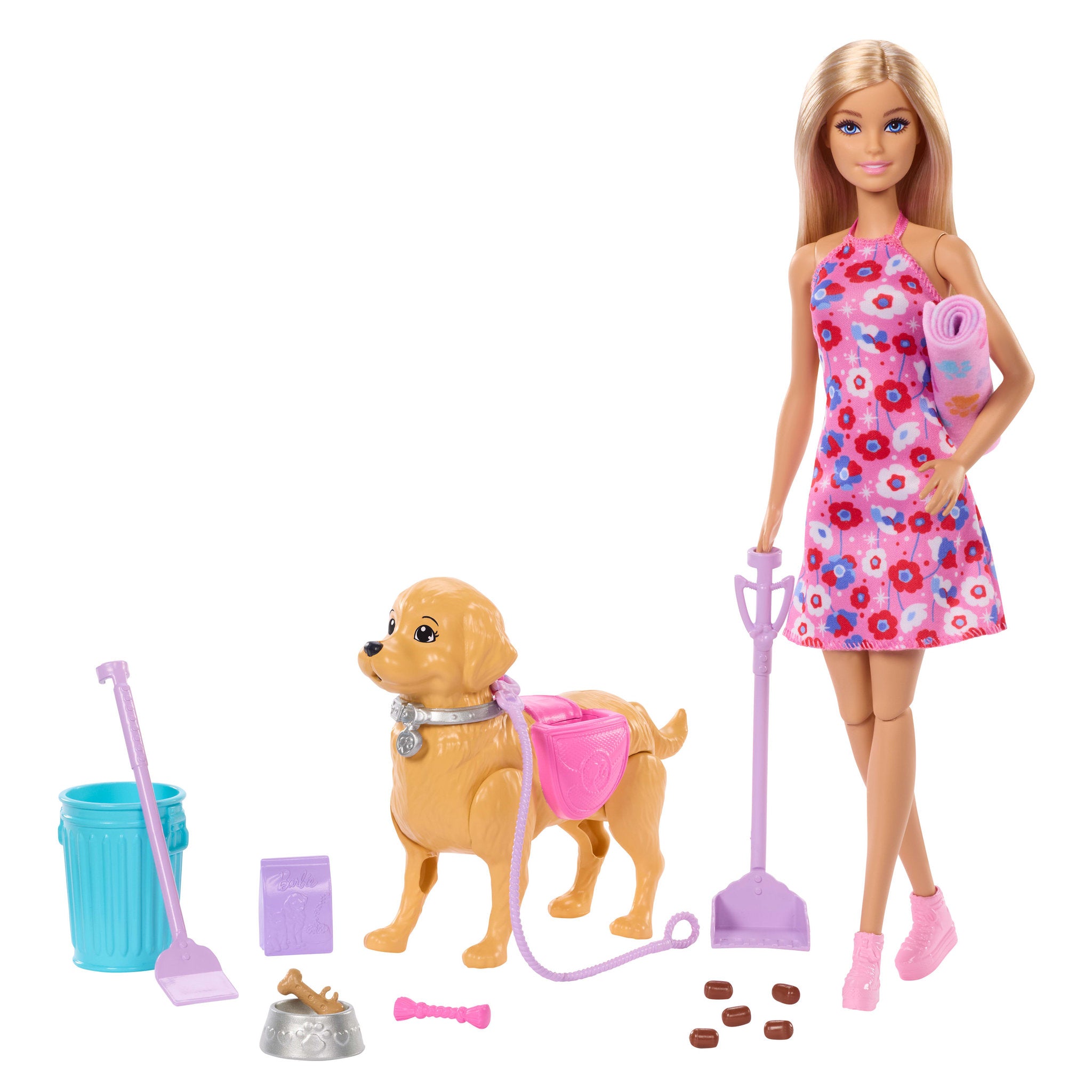 Barbie Family & Friends Walk & Potty - Barbie Malibu - Toyworld Australia