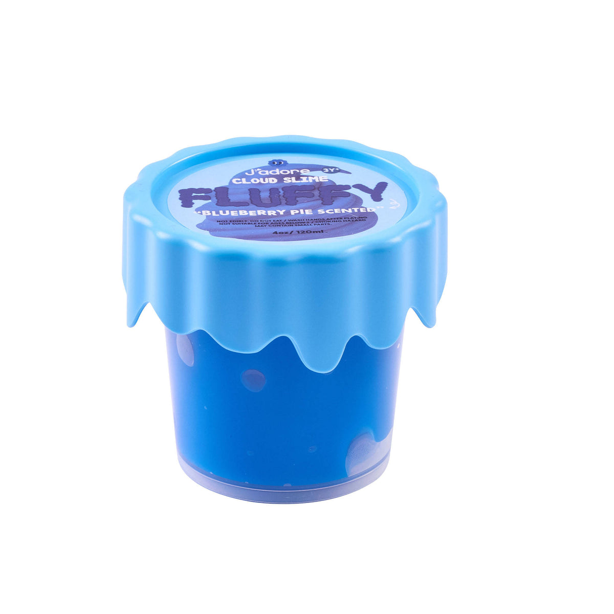 J'adore Fluffy Scented Slime -Blueberry Pie
