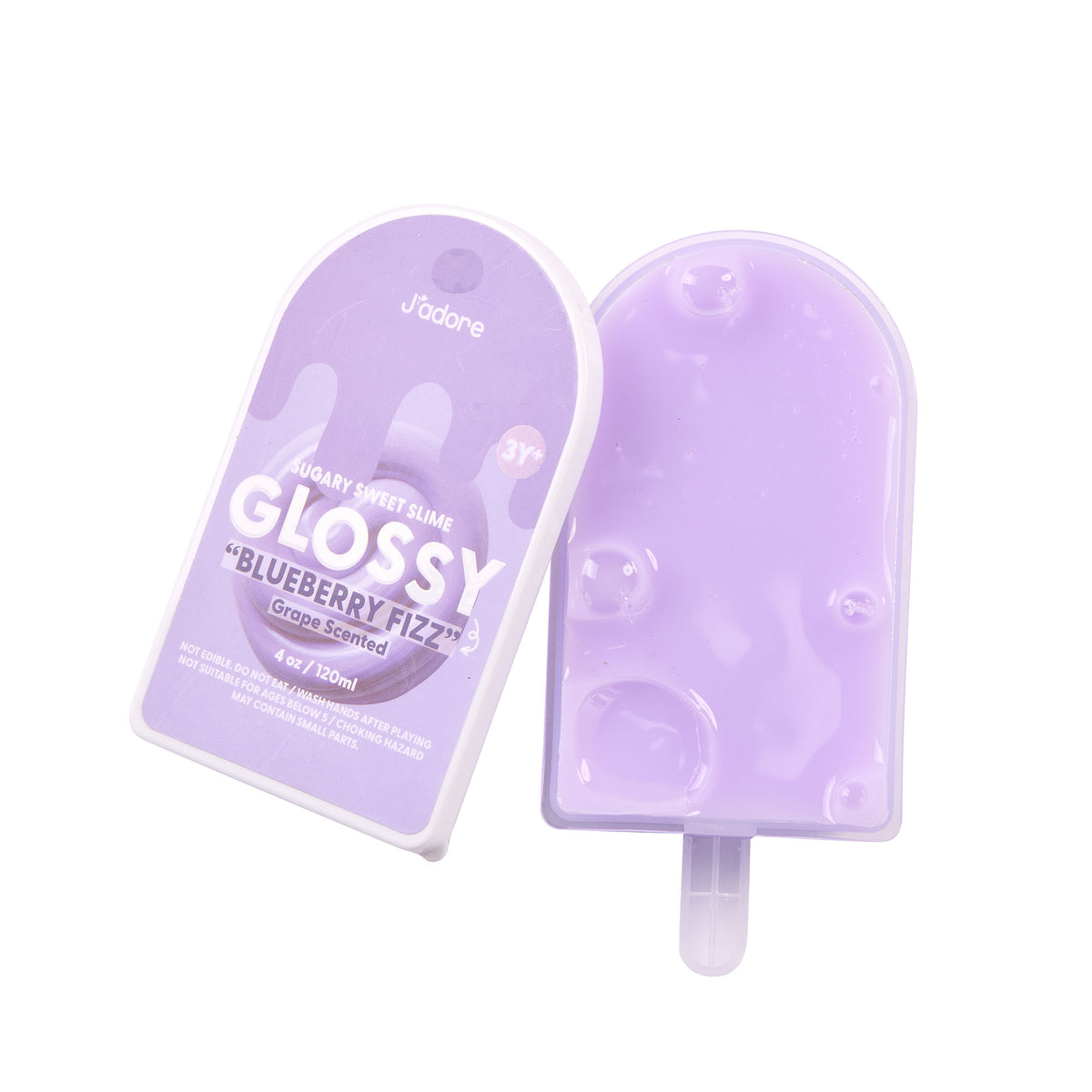 J'adore Glossy Scented Slime - Blueberry Fizz