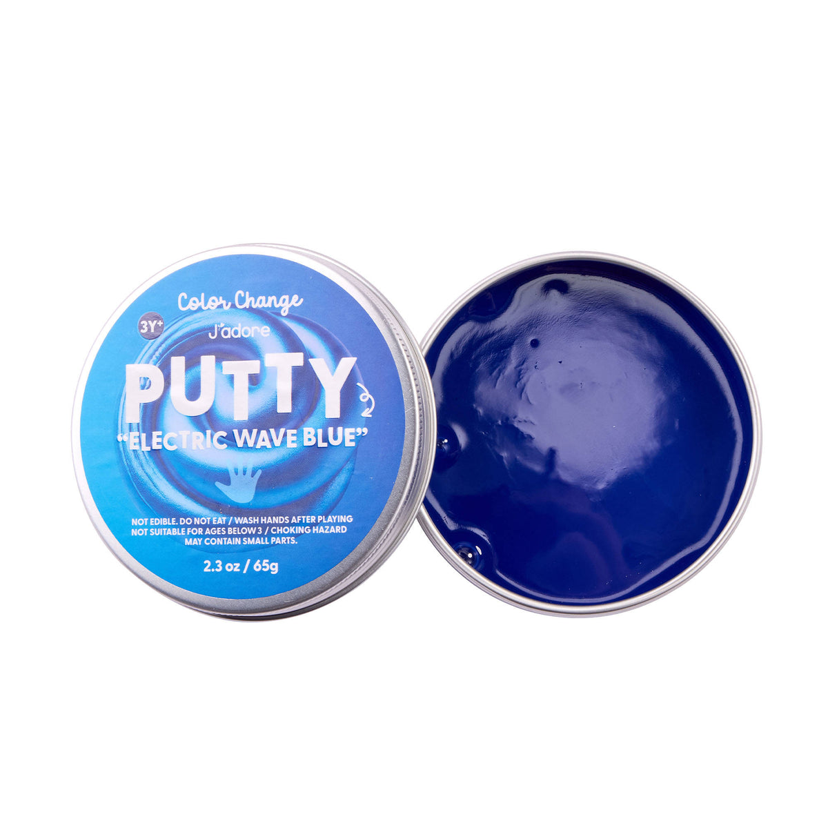 J'adore Temperature Changing Putty - Electric Wave Blue
