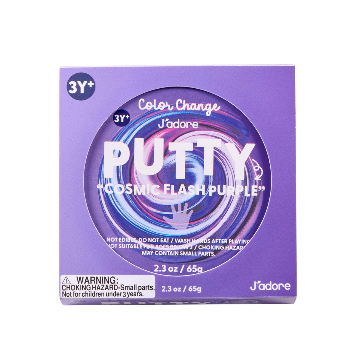 J'adore Temperature Changing Putty - Cosmic Flash Purple